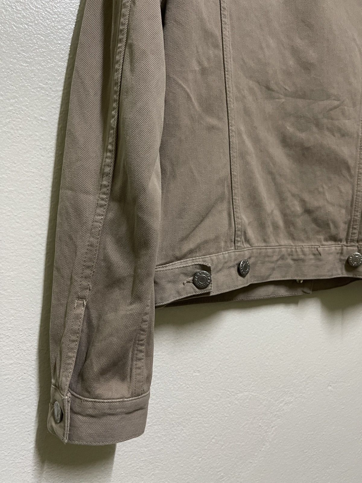 Helmut Lang Helmut Lang Raw Silk Denim Jacket 40 Size US XXS / EU 40 - 11 Thumbnail