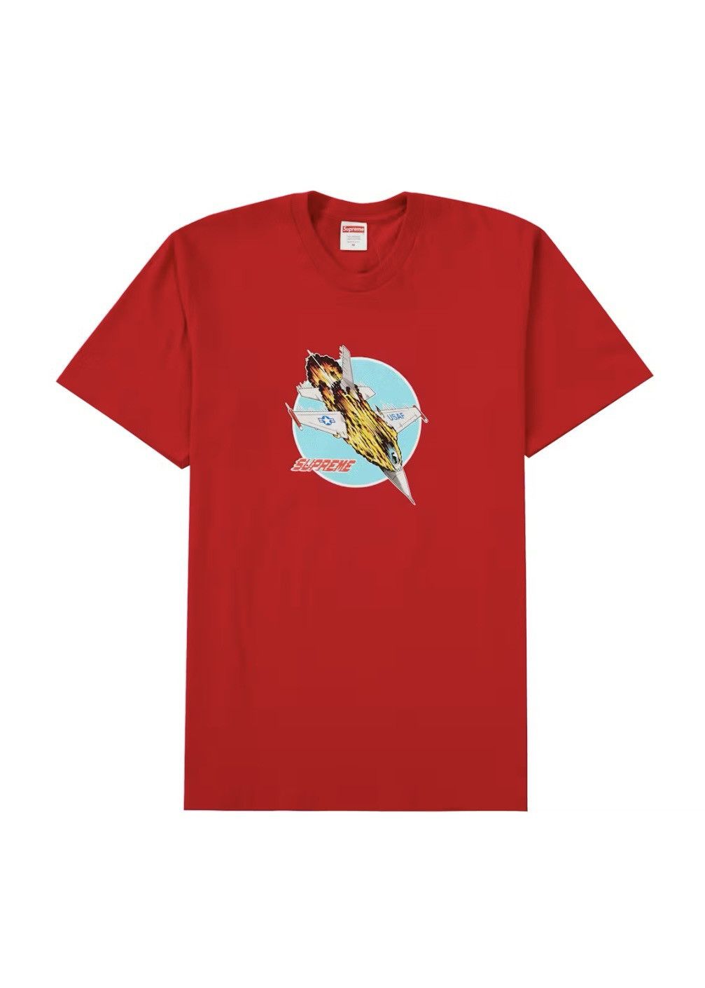 Supreme Supreme Jet Tee Red Size US M / EU 48-50 / 2 - 1 Thumbnail
