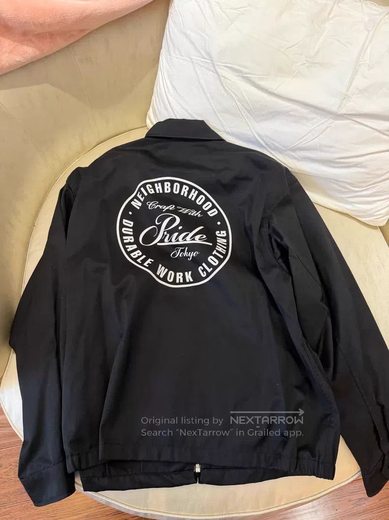 Neighborhood Neighborhood Collar Logo Long Sleeve Jacket Size US M / EU 48-50 / 2 - 1 Thumbnail