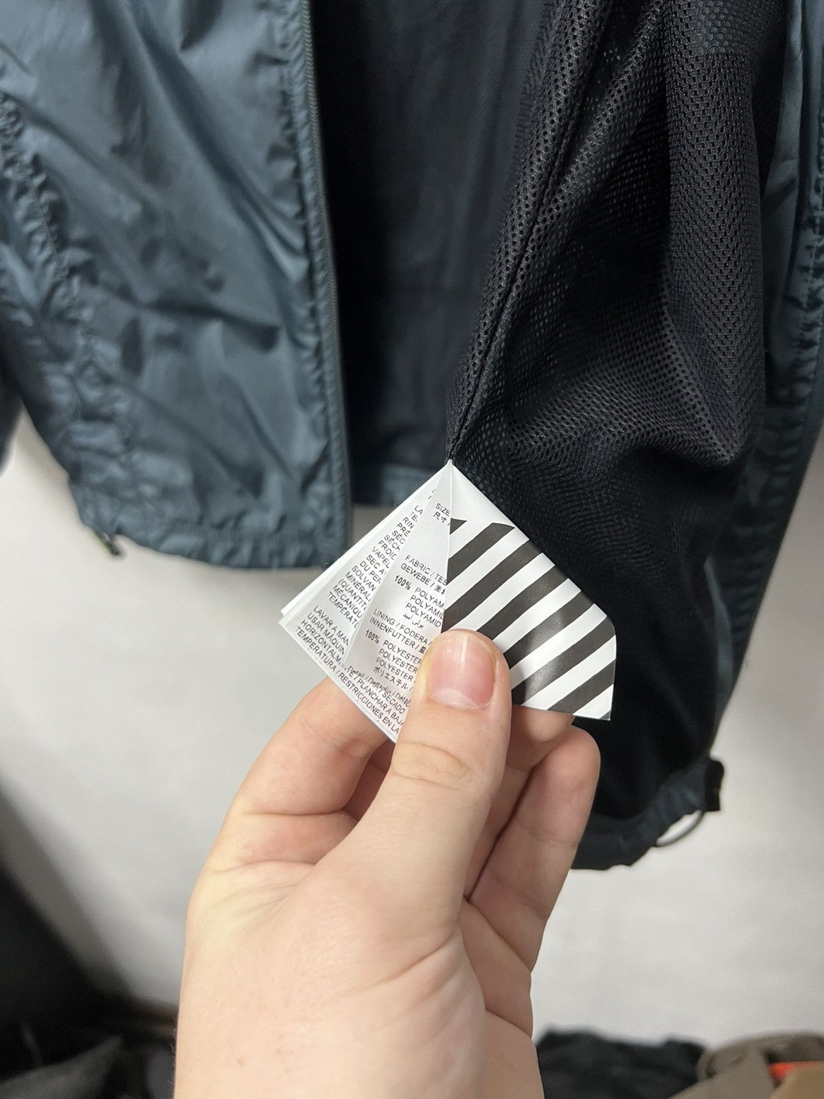 Off-White Off White Light Nylon Track jacket Size US S / EU 44-46 / 1 - 10 Thumbnail