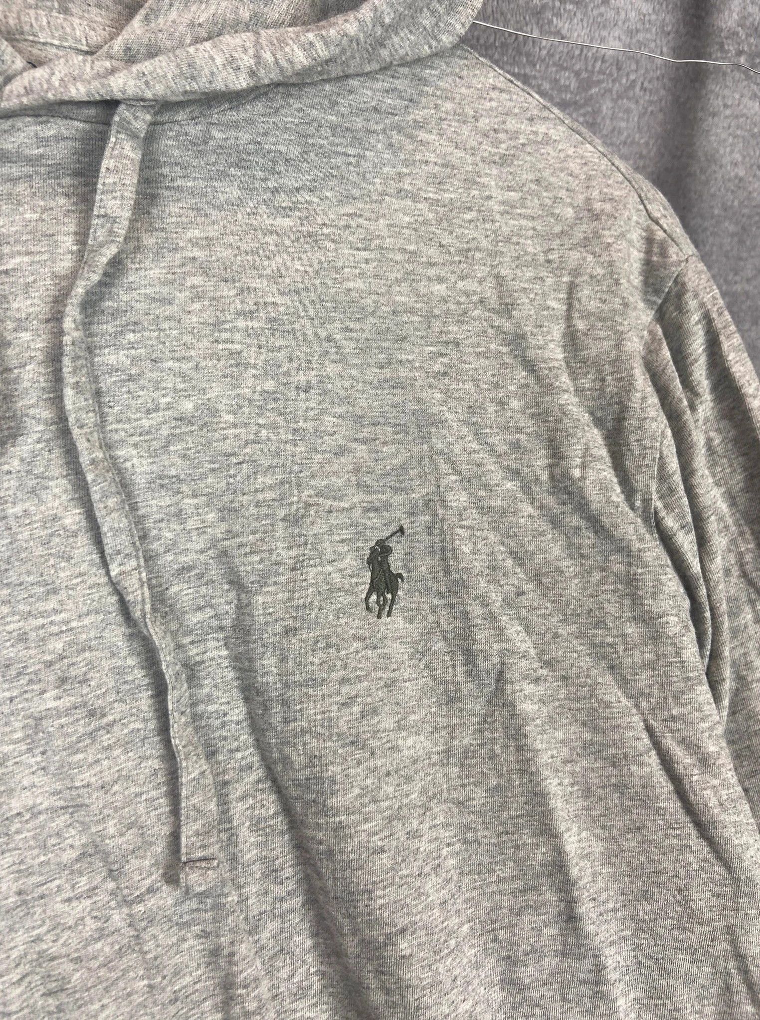 Ralph Lauren Ralph Lauren grey hoodie with embroidered logo (M Size US M / EU 48-50 / 2 - 2 Thumbnail