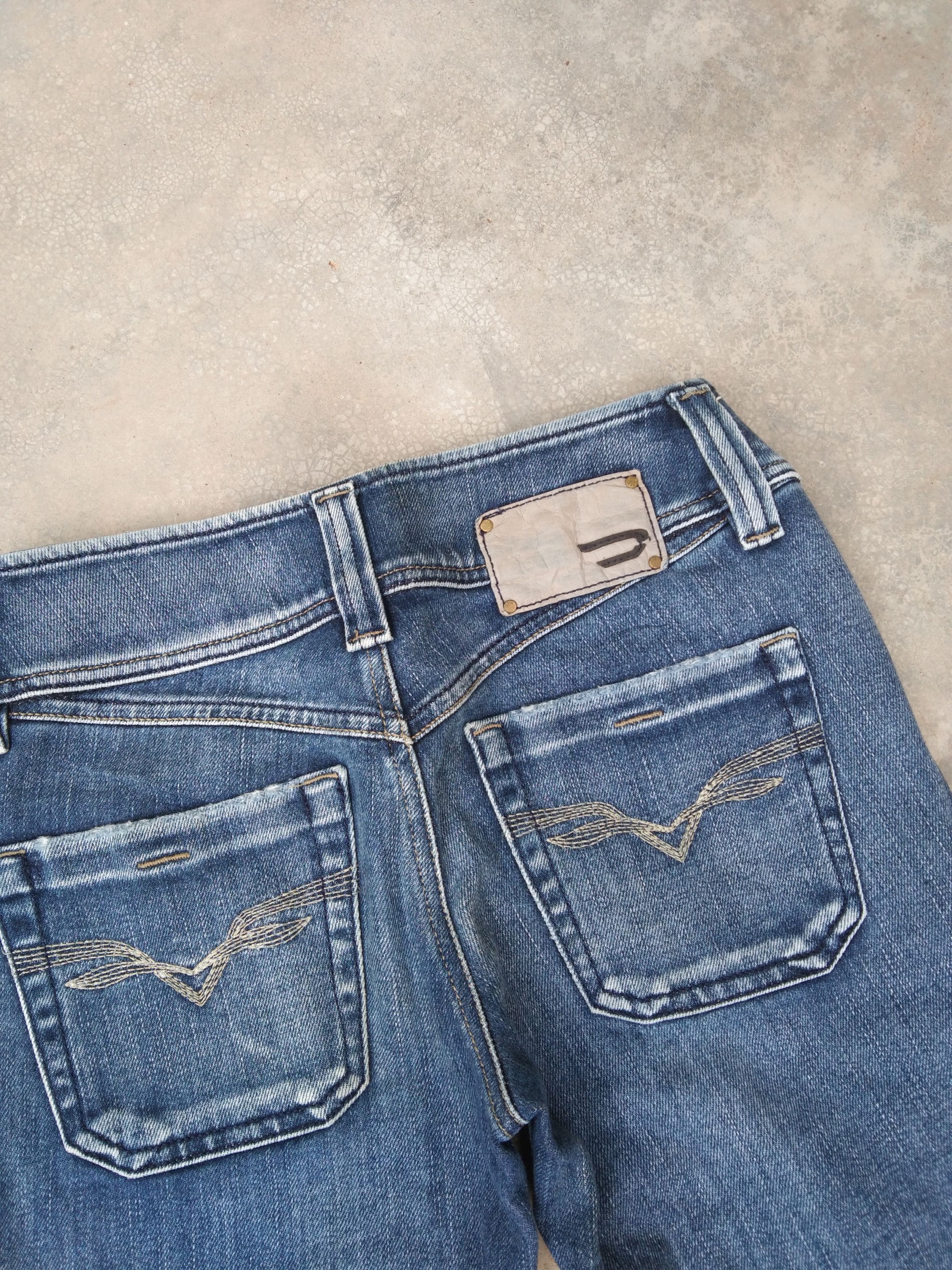 Diesel Vintage Diesel Flared Wide Leg Jeans 26x32 Size US 26 / EU 42 - 5 Thumbnail