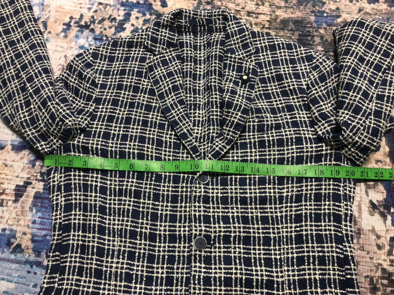 Lardini Lardini Spring/Summer Jacquard Jacket Tag Size 48 Size US M / EU 48-50 / 2 - 20 Thumbnail