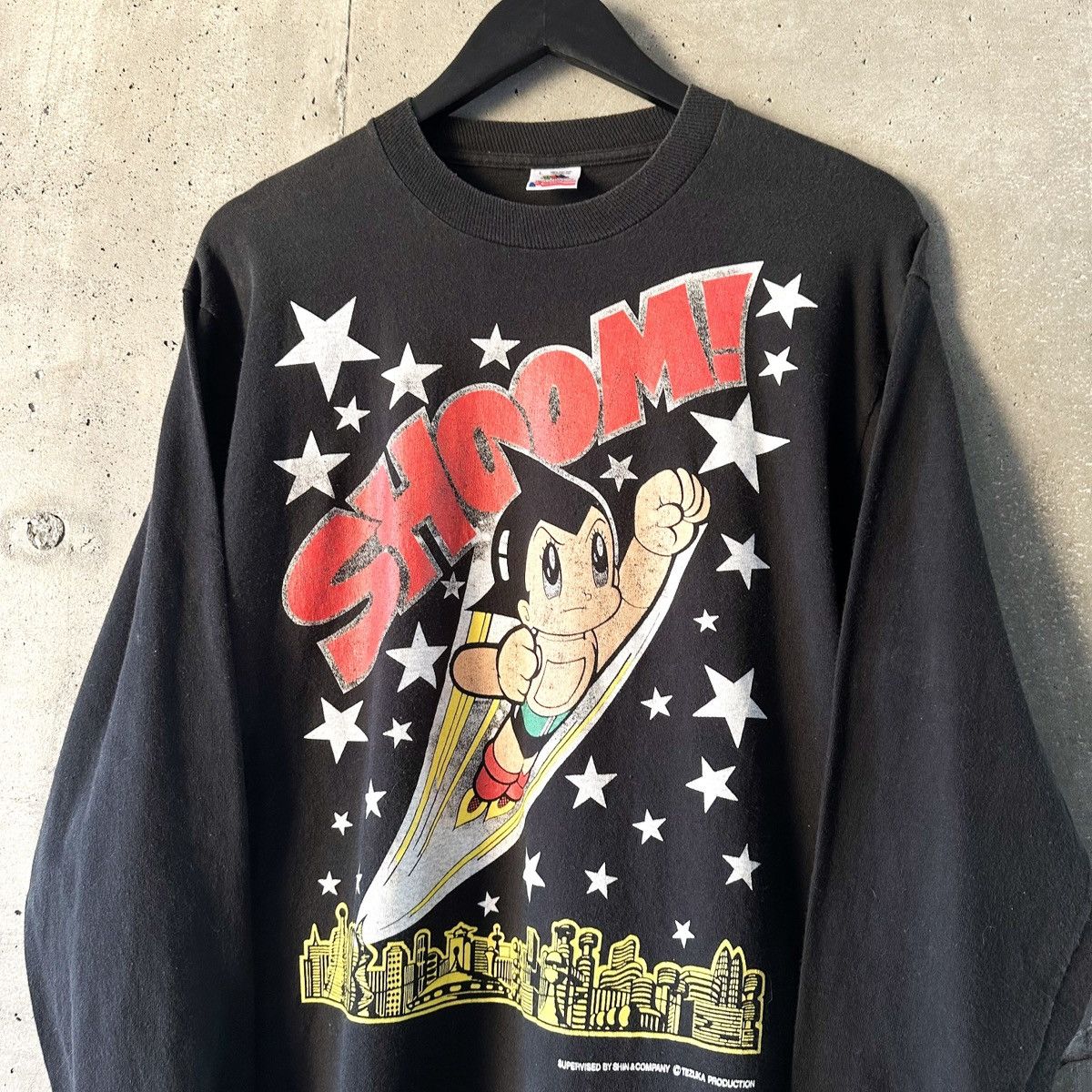 Vintage 90’s ASTRO BOY “Mighty Atom” Long-sleeve Shirt Size US L / EU 52-54 / 3 - 1 Thumbnail