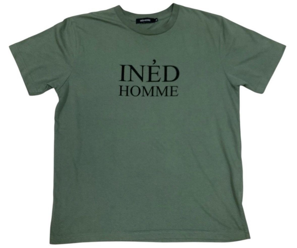 Yohji Yamamoto Ined Homme Yohji Yamamoto Big Logo Tee Size US L / EU 52-54 / 3 - 1 Thumbnail