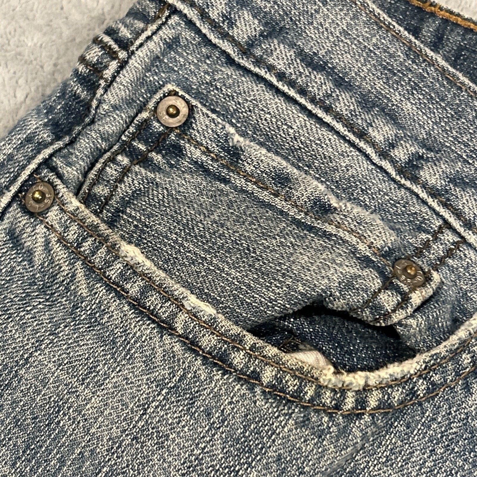 Levi's Levis 514 Beyond Baggy Jeans 34x30 Hamilton Wide Loose Size US 34 / EU 50 - 6 Thumbnail