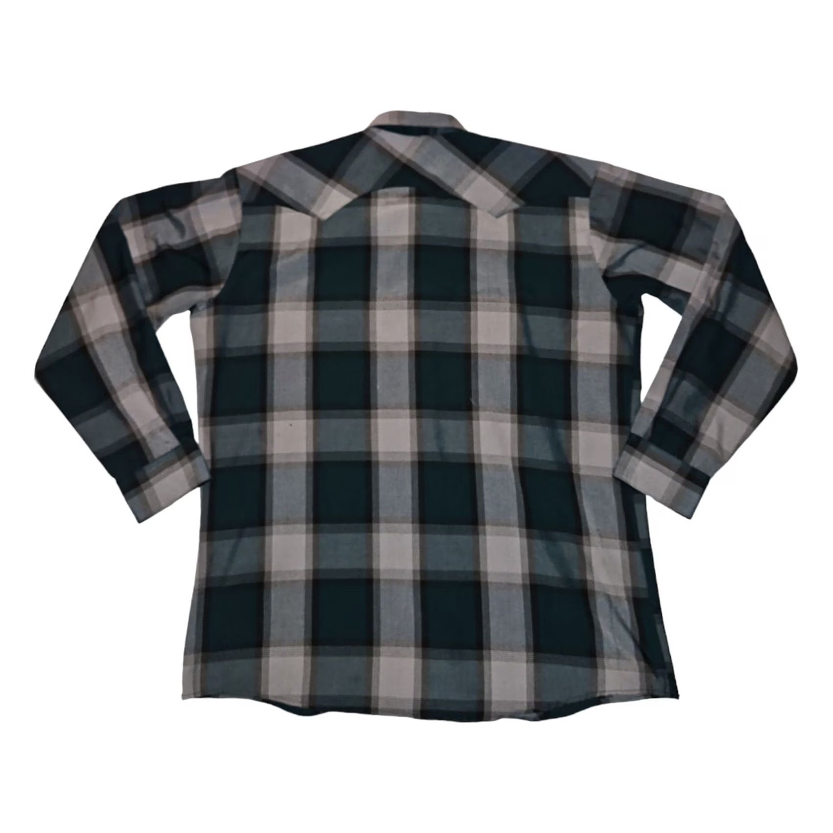Vintage Rodeo Western Shirt Long Sleeve Men's XL Green Plaid Cowboy Classic Snap Size US XL / EU 56 / 4 - 7 Thumbnail