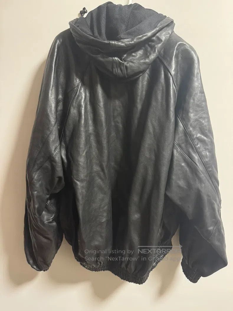 Balenciaga Balenciaga Black Leather Jacket Size US M / EU 48-50 / 2 - 2 Thumbnail
