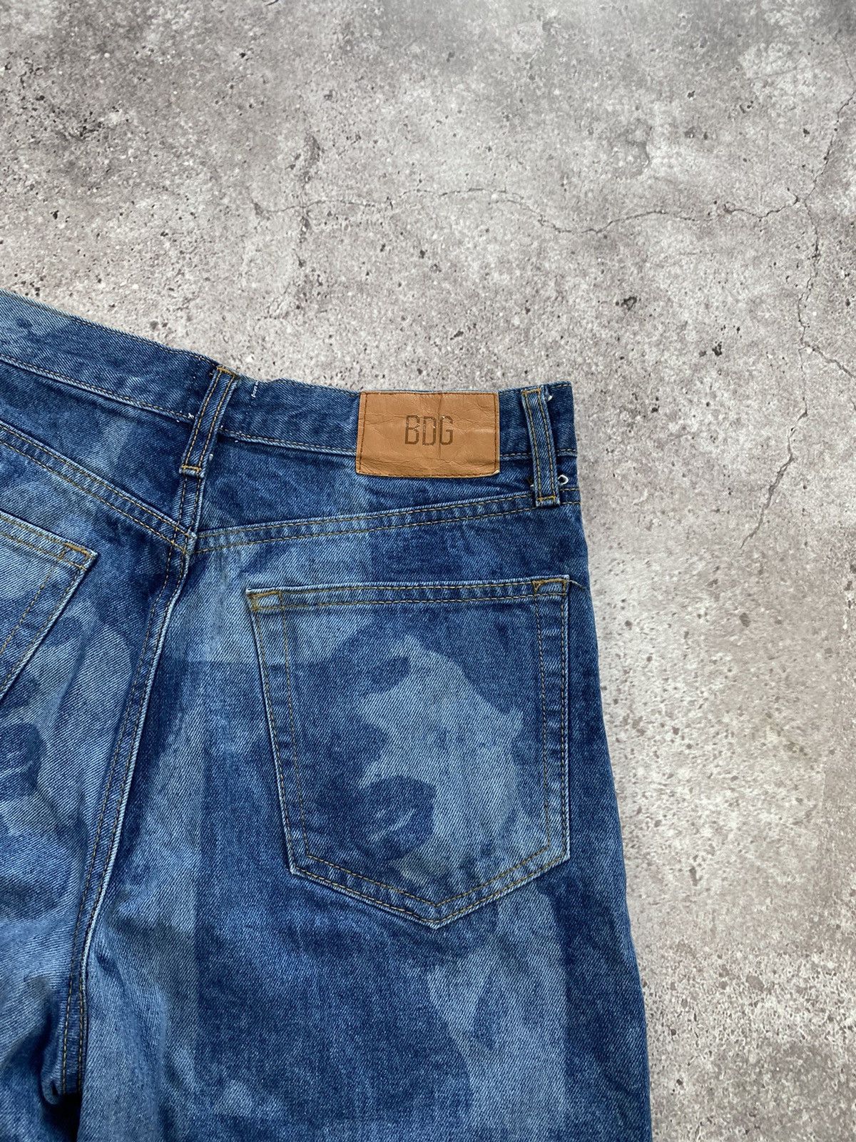 Bdg Baggy Wide Legged Bdg blue denim Jeans Y2K Junya Watanabe Size US 28 / EU 44 - 4 Thumbnail