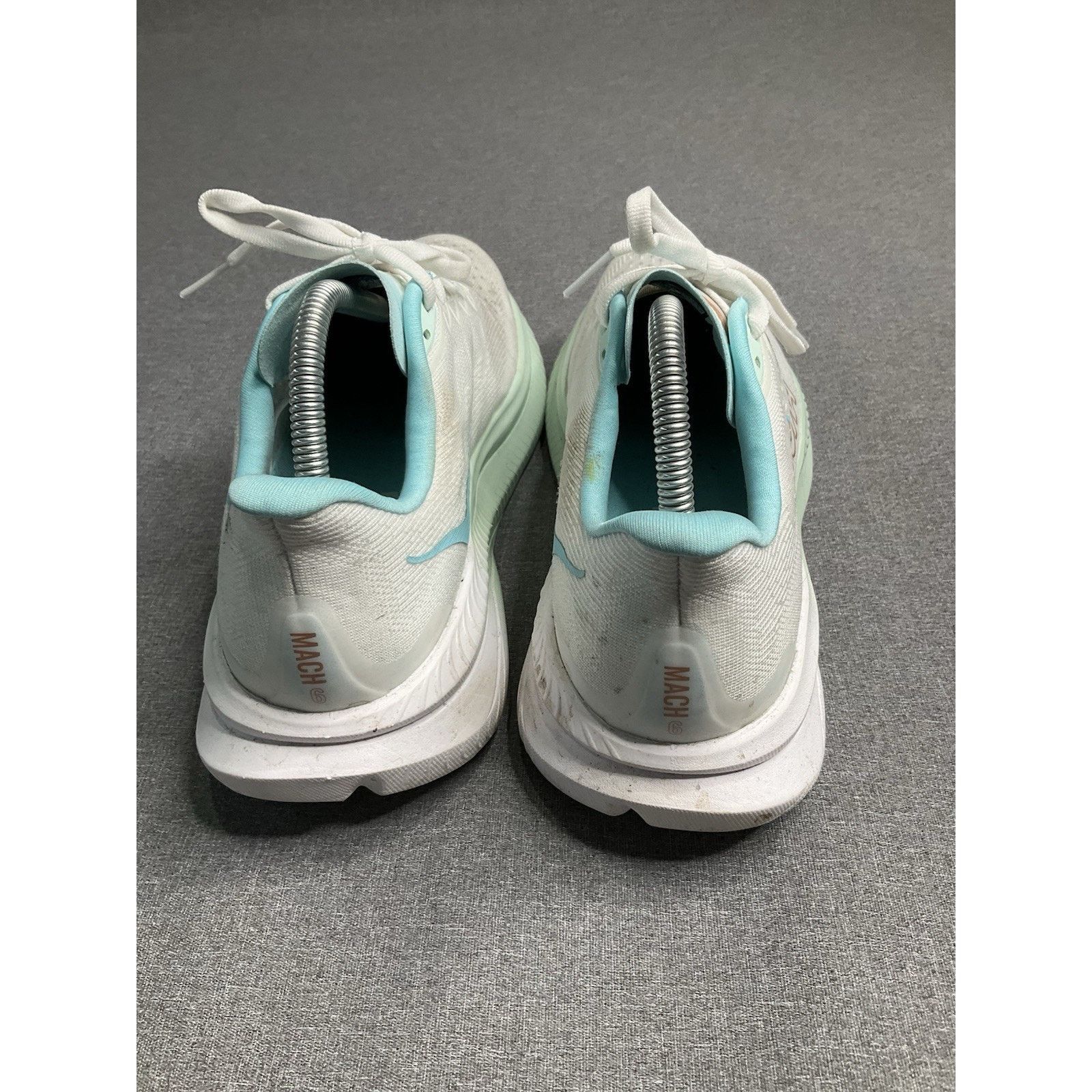 Hoka Size 9.5 - Hoka One One HOKA Mach 6 Frost Aqua Size US 9.5 / IT 39.5 - 3 Thumbnail
