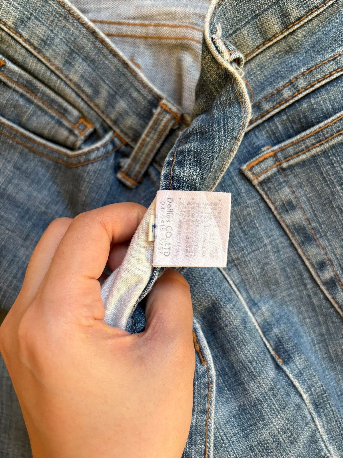 Japanese Brand Vintage Japanese Brand Mud Wash Distress Bootcut Flare Jeans Size US 31 - 10 Thumbnail