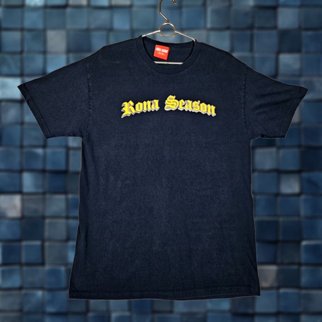Vintage Full Send Rona Season Graphic T-Shirt Mens Black Sz M Size US M / EU 48-50 / 2 - 1 Thumbnail