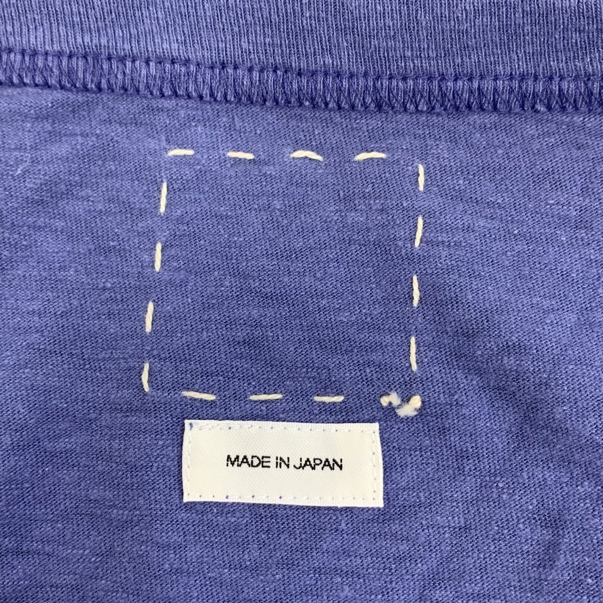 Visvim Visvim Blue Vintage Distressed Short Sleeve T-shirt K26WX Size US L / EU 52-54 / 3 - 5 Thumbnail