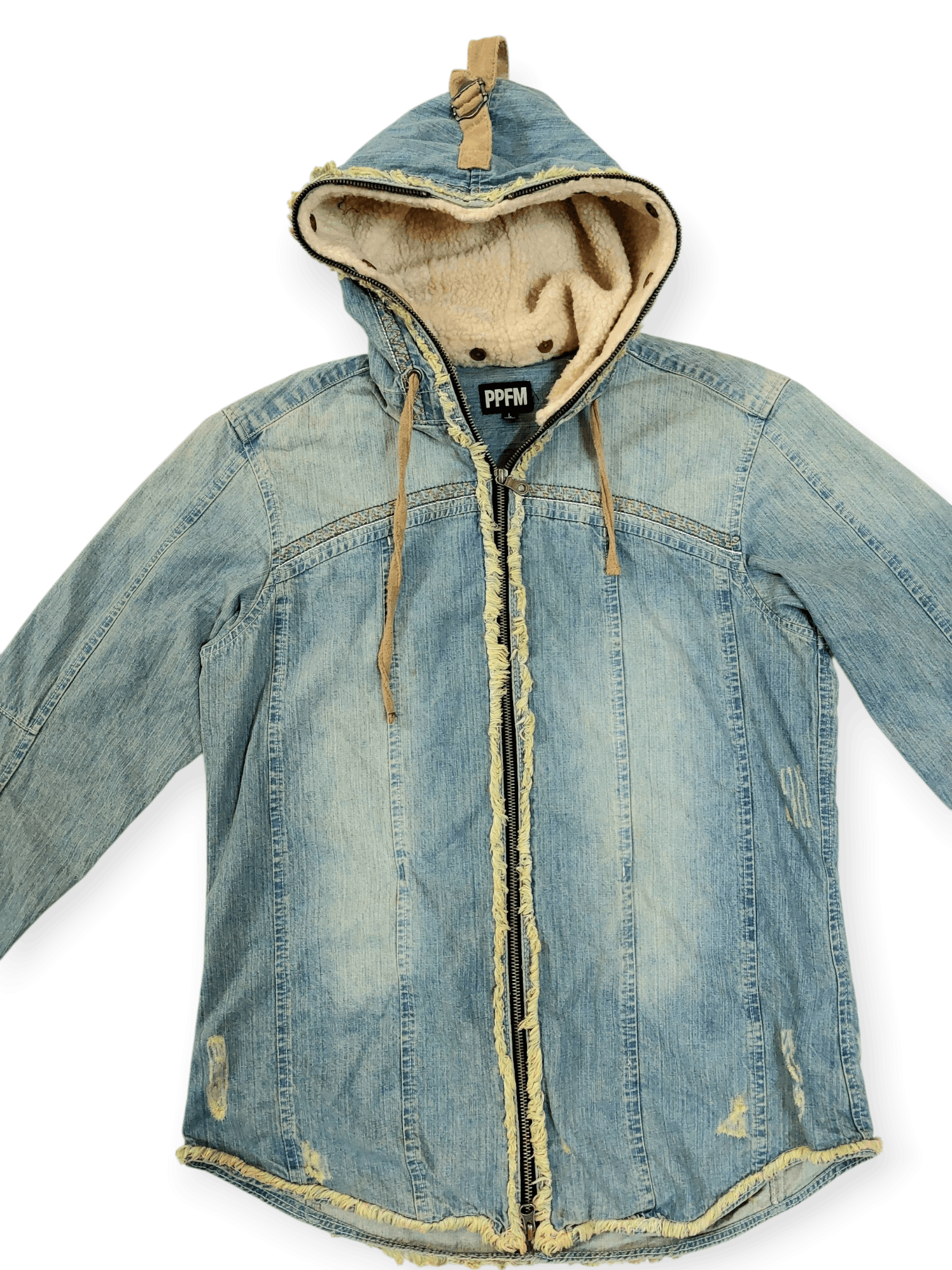 PPFM PPFM Vintage 90's Kapital Style Hoodies Size US L / EU 52-54 / 3 - 3 Thumbnail