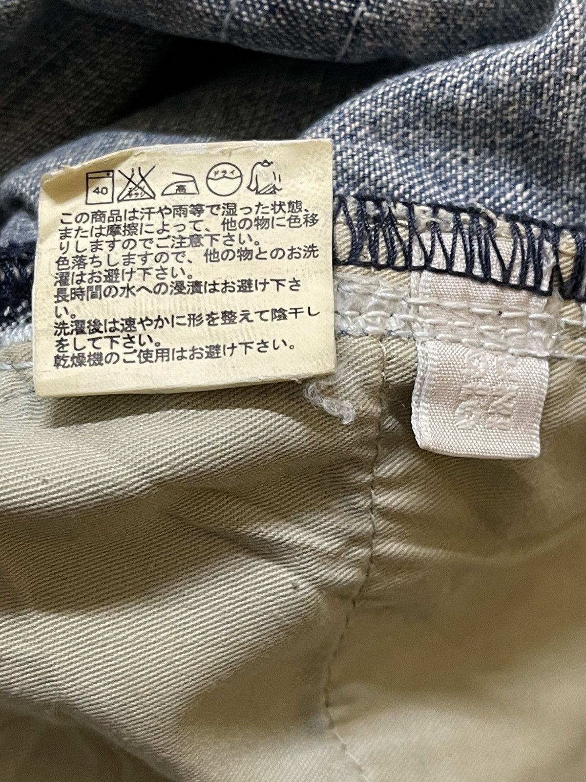 Uniqlo Vintage Japanese Uniqlo Mud Wash Style Baggy Jeans Size US 34 / EU 50 - 10 Thumbnail