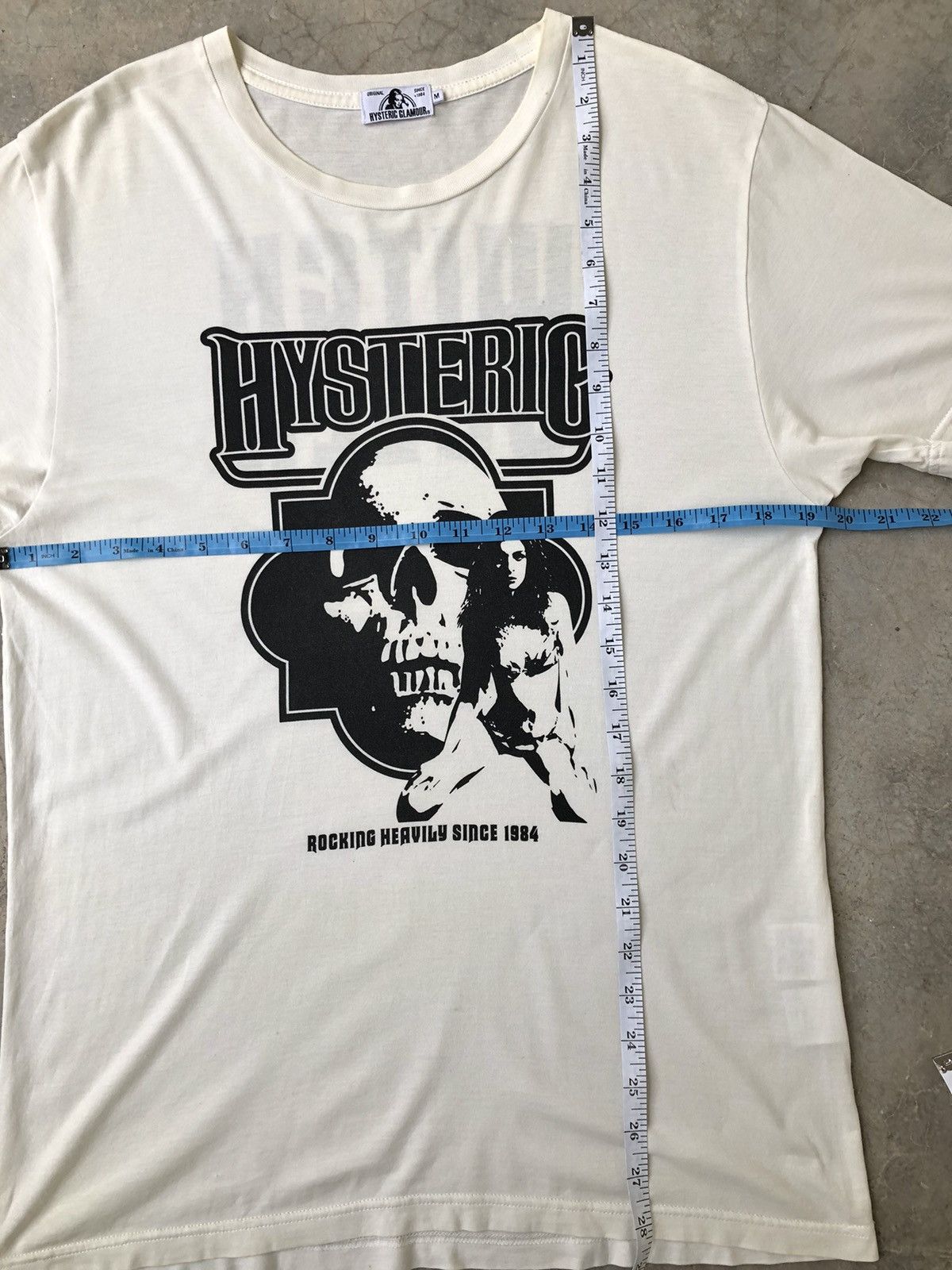 Hysteric Glamour Y2K Hysteric Glamour Skull Naked Rock Girl Witch Queen Tee Size US M / EU 48-50 / 2 - 7 Thumbnail