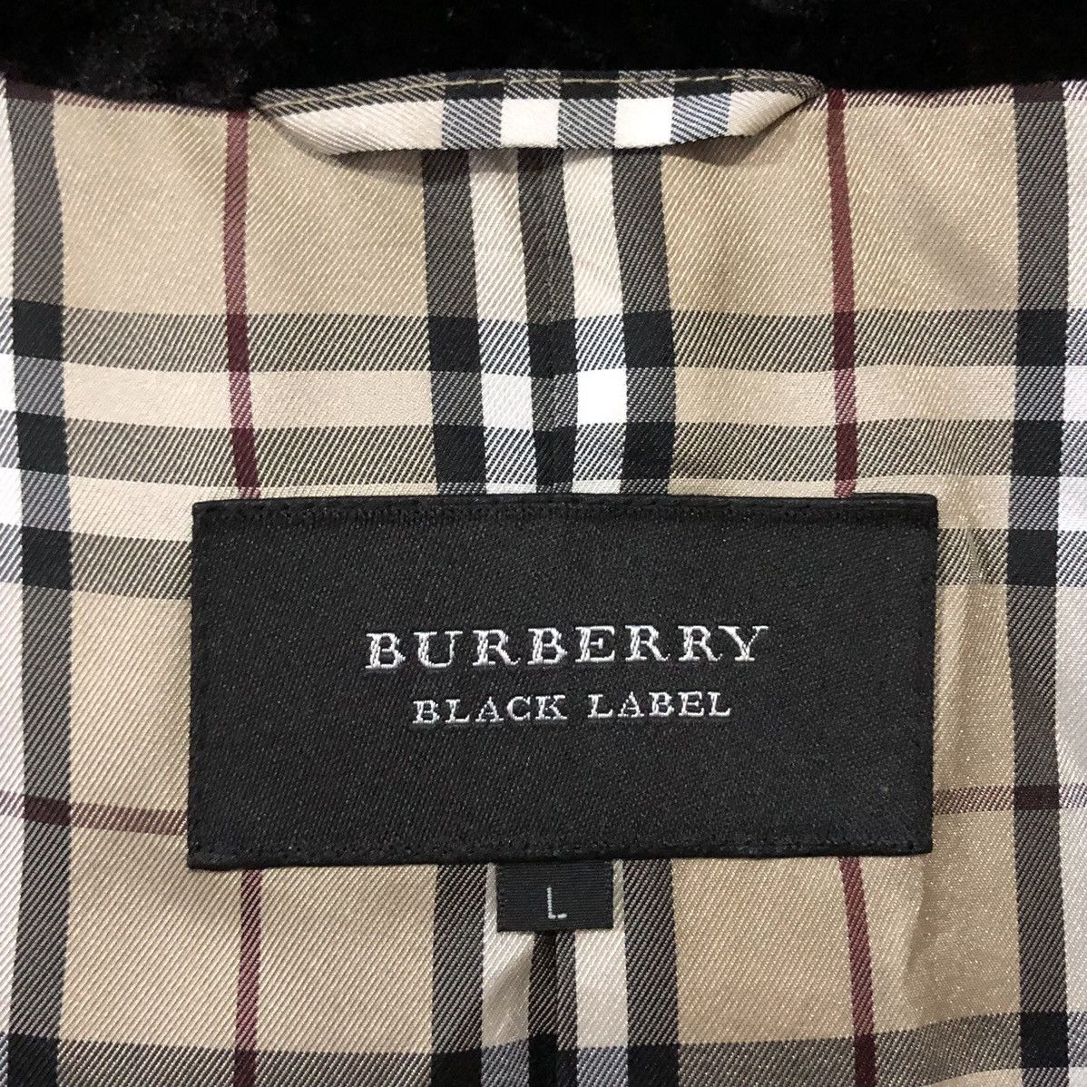 Burberry Burberry Black Label Velvet Lined Novacheck Blazer/Jacket Size US L / EU 52-54 / 3 - 17 Thumbnail