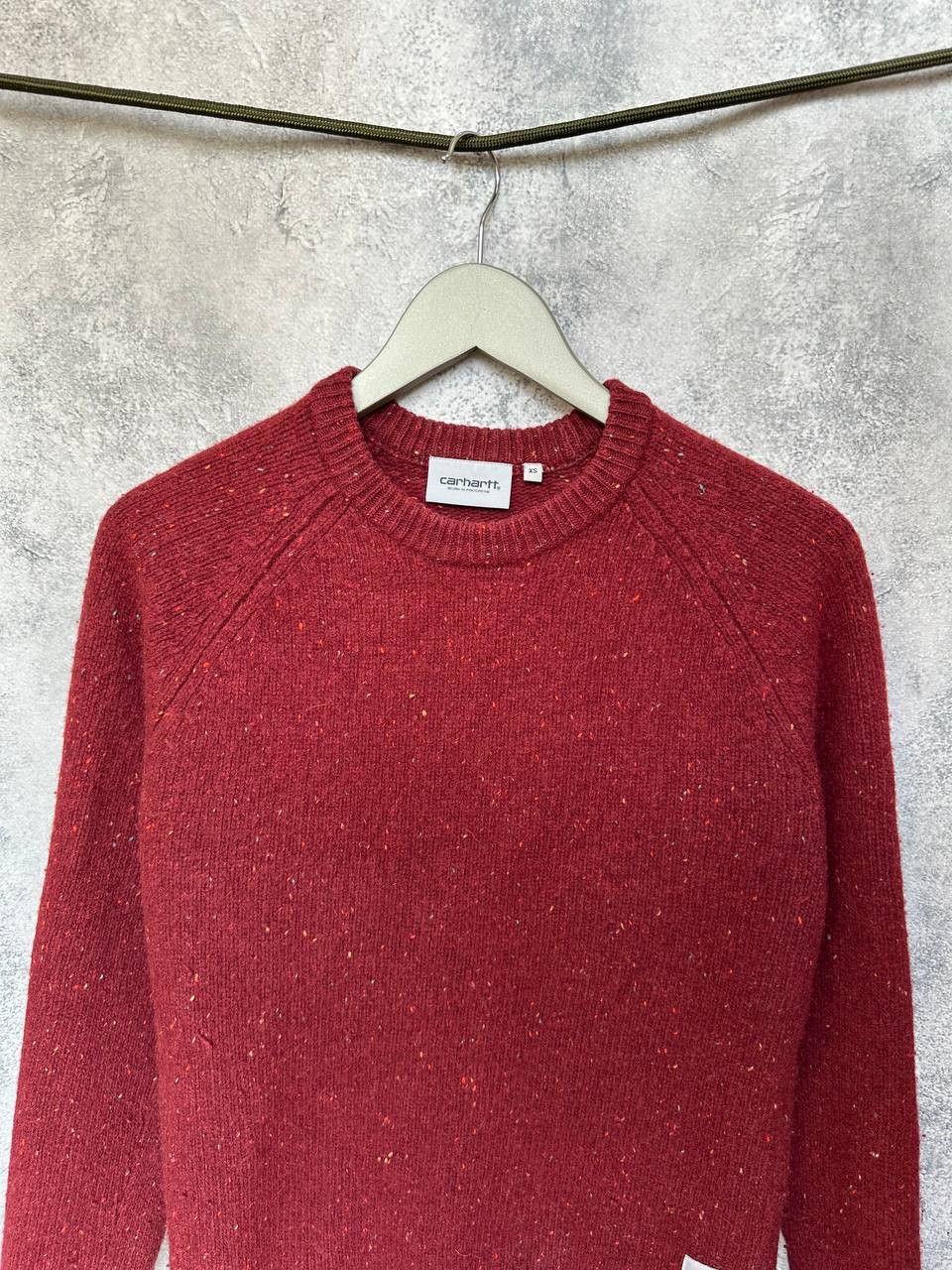 Carhartt Wip Carhartt WIP Anglistic Sweater Speckled Offroad Wool Knit Size US XS / EU 42 / 0 - 5 Thumbnail