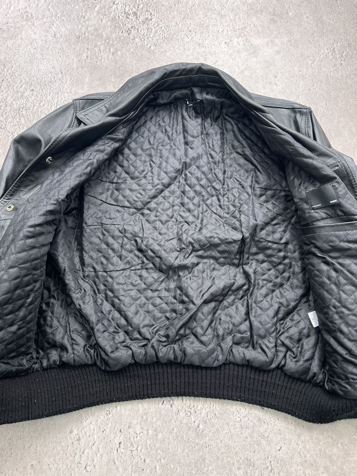 Other SALE✅✅VINTAGE 90s Archive Avant-Garde Moto Leather jacket Size US M / EU 48-50 / 2 - 4 Thumbnail