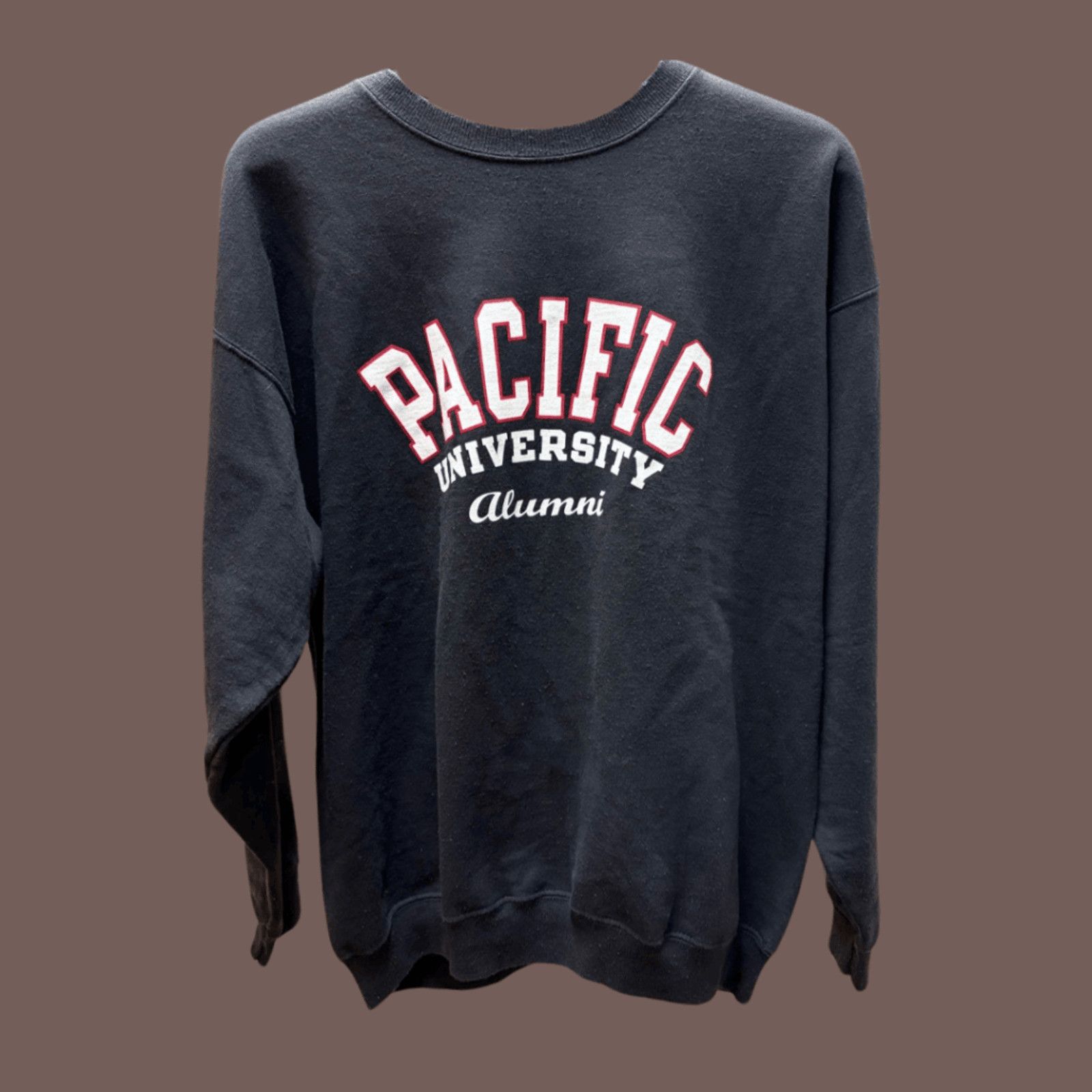 Champion VTG Champion Sweatshirt | Pacific Alumni Black | Y2K Varsity Size US L / EU 52-54 / 3 - 1 Thumbnail