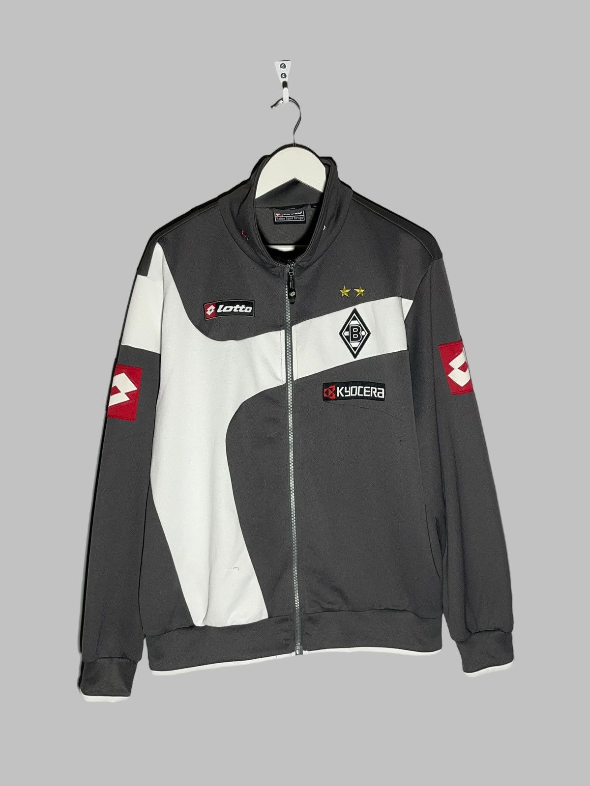 Lotto Sport × Vintage Borussia Monchengladbach Lotto Vintage Full Zip Track Top Size US XL / EU 56 / 4 - 1 Thumbnail