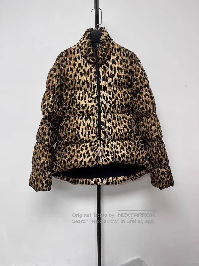 Balenciaga Balenciaga Leopard Print Cotton Jacket Size L / US 10 / IT 46 - 1 Thumbnail