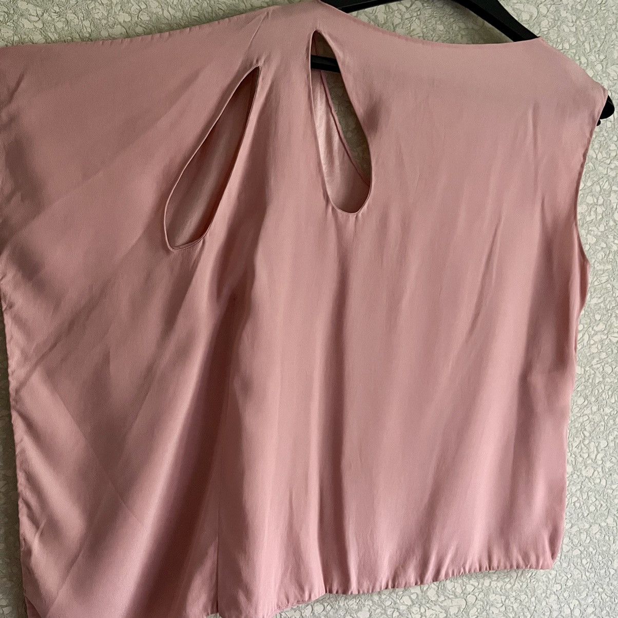 Gucci SS02 Cutout Silk Top Size S / US 4 / IT 40 - 3 Thumbnail