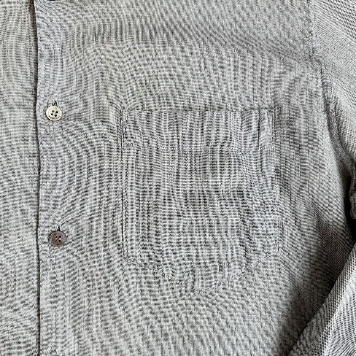 Issey Miyake Issey Miyake Men Archive Mandarine Band Collar Shirt Size US L / EU 52-54 / 3 - 4 Thumbnail