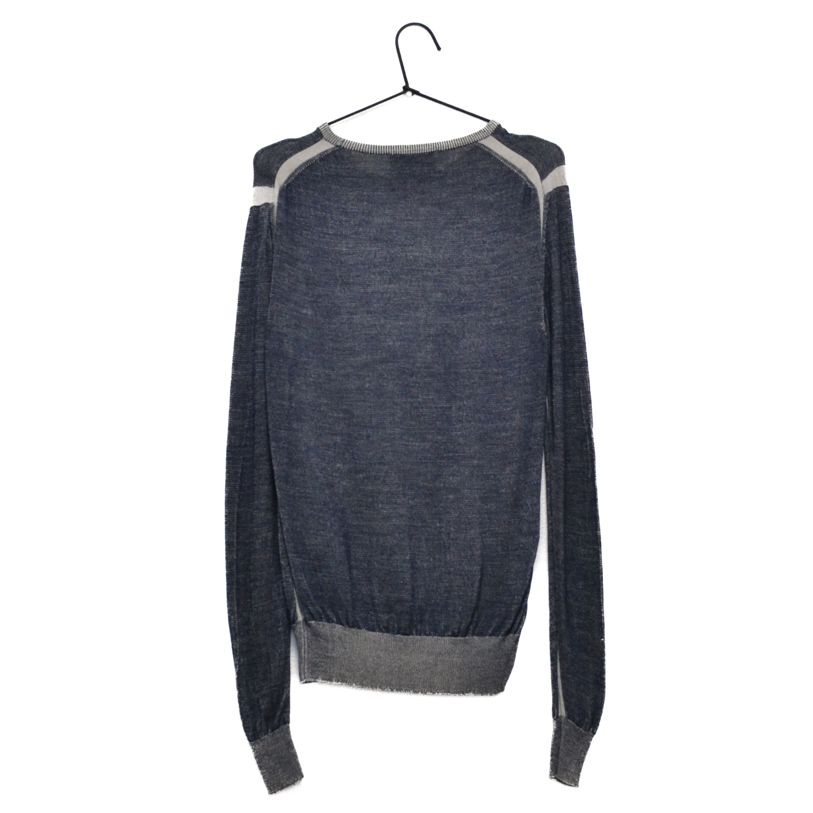 Dolce & Gabbana D&G Dolce&Gabbana 100% Silk Men’s Sweater Size US M / EU 48-50 / 2 - 9 Thumbnail