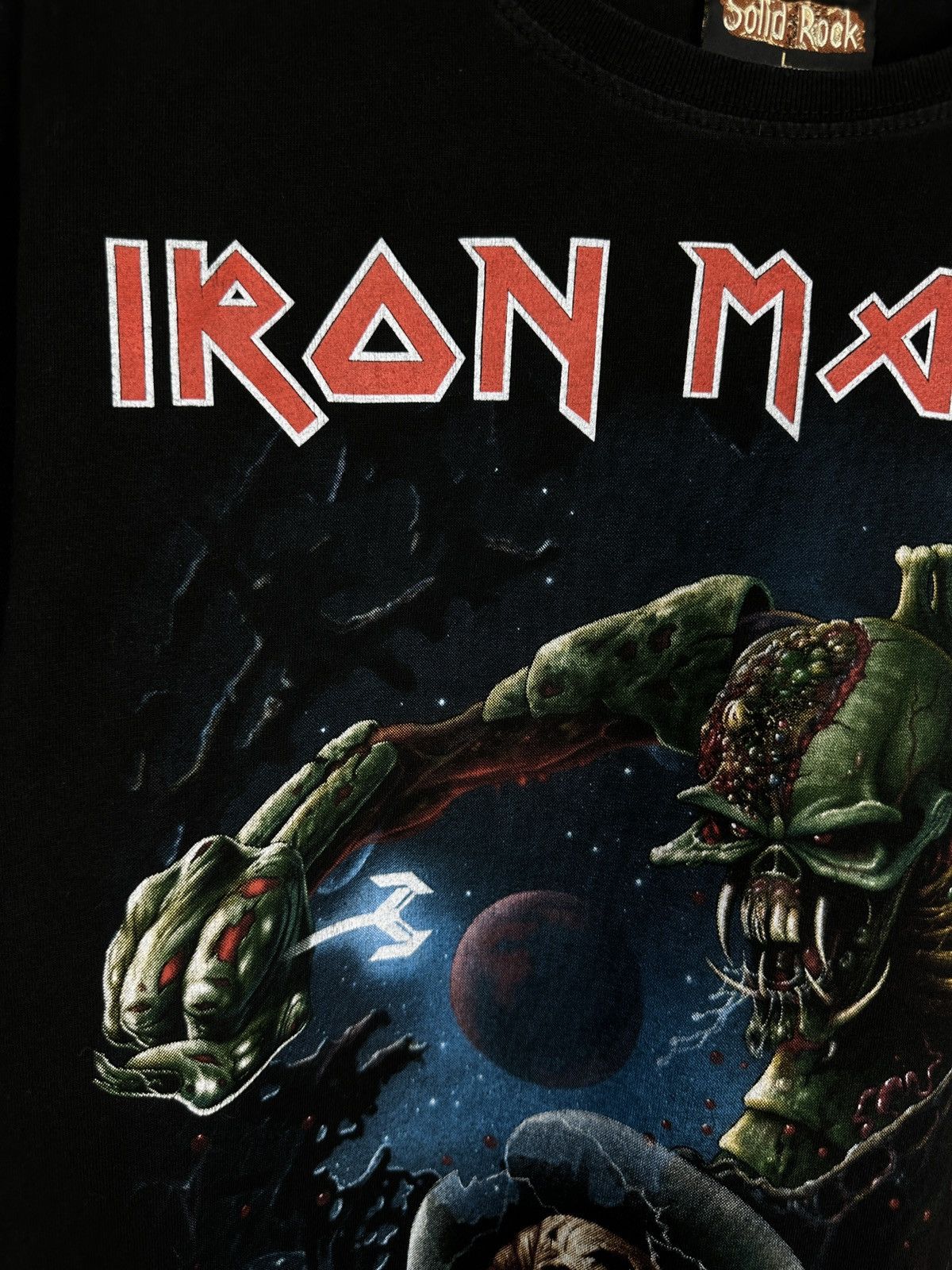 Band Tees Vintage Iron Maiden Final Frontier Graphic T Shirt Tee Rock Size US L / EU 52-54 / 3 - 7 Thumbnail