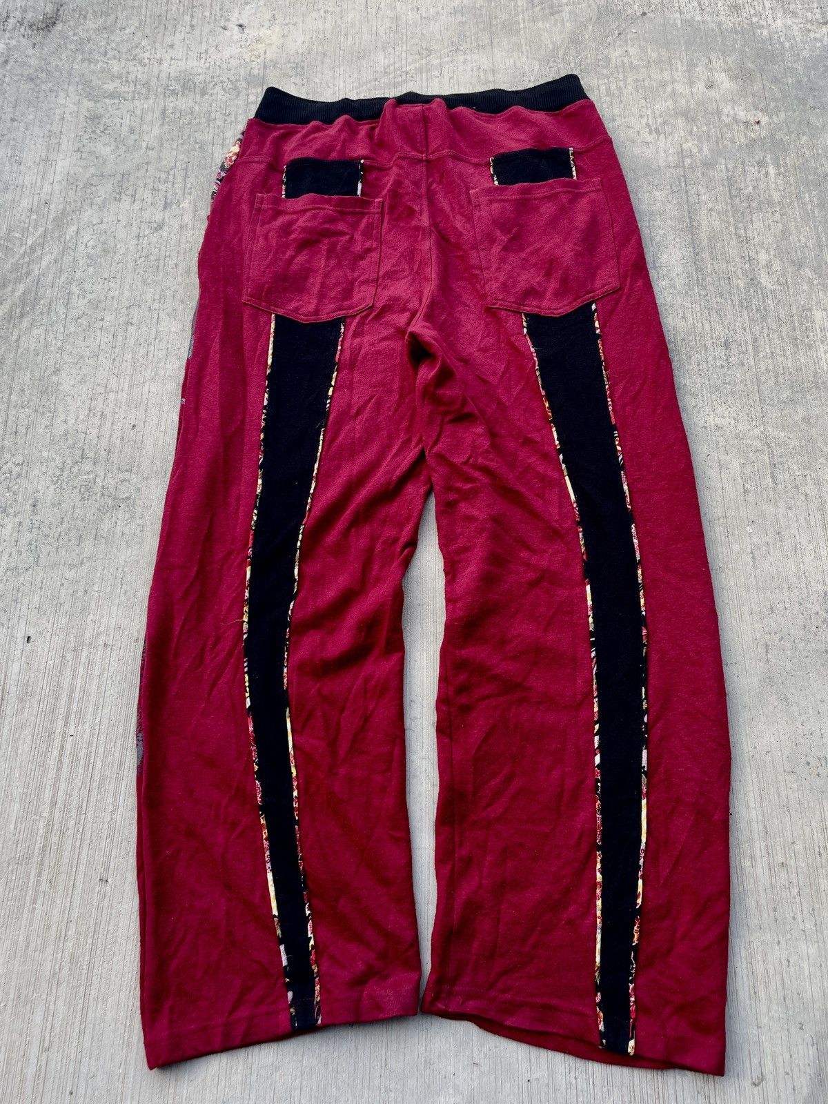 Karakuri Tamashii 2000s JAPANESE BRAND BULLET NOISE SUKAJAN SWEATPANTS Size US 32 / EU 48 - 5 Thumbnail
