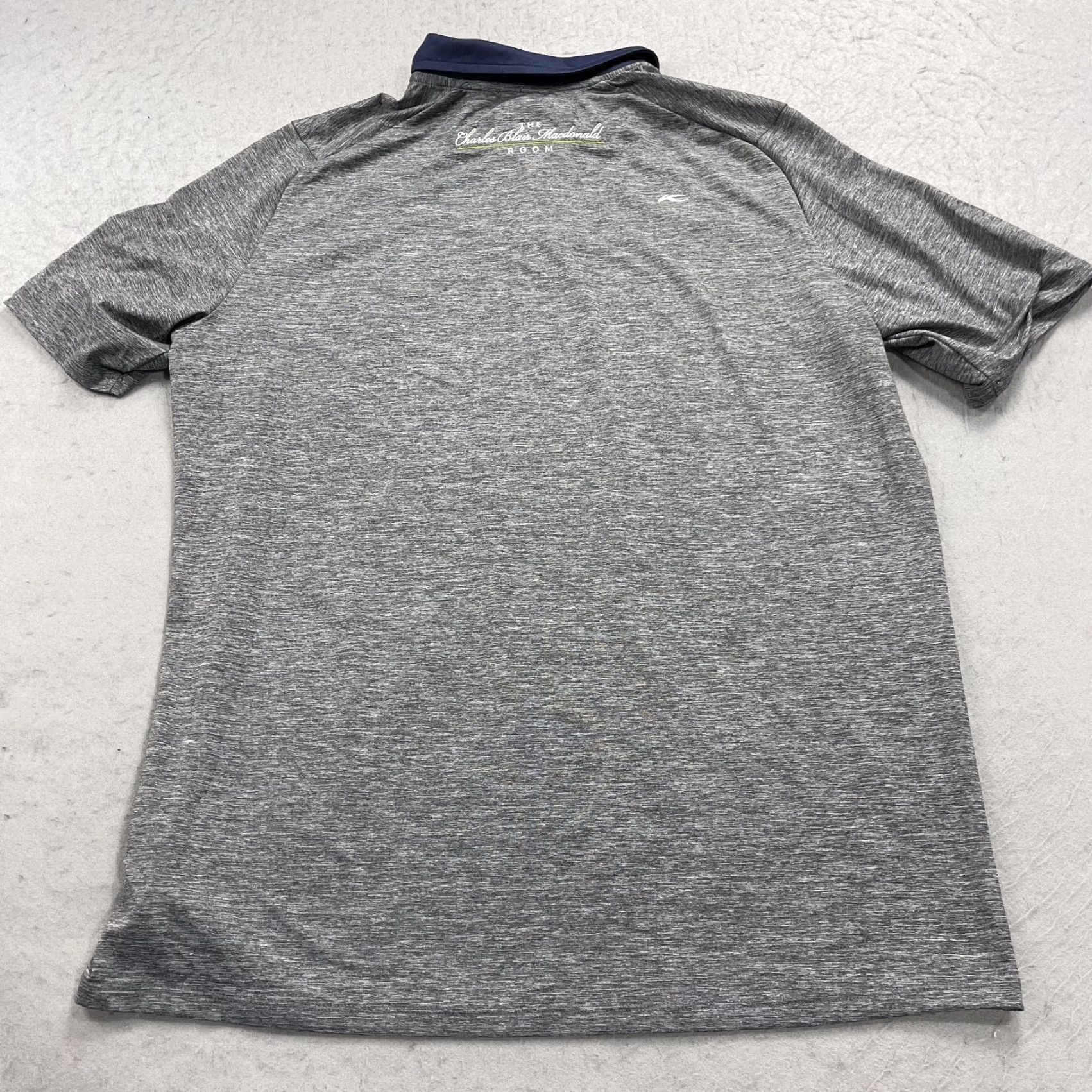 KJUS KJUS Polo Shirt Mens M Gray Logo Golf Stretch Short Sleeve Polo Sports Casual Activewear Shirt Size US M / EU 48-50 / 2 - 6 Thumbnail