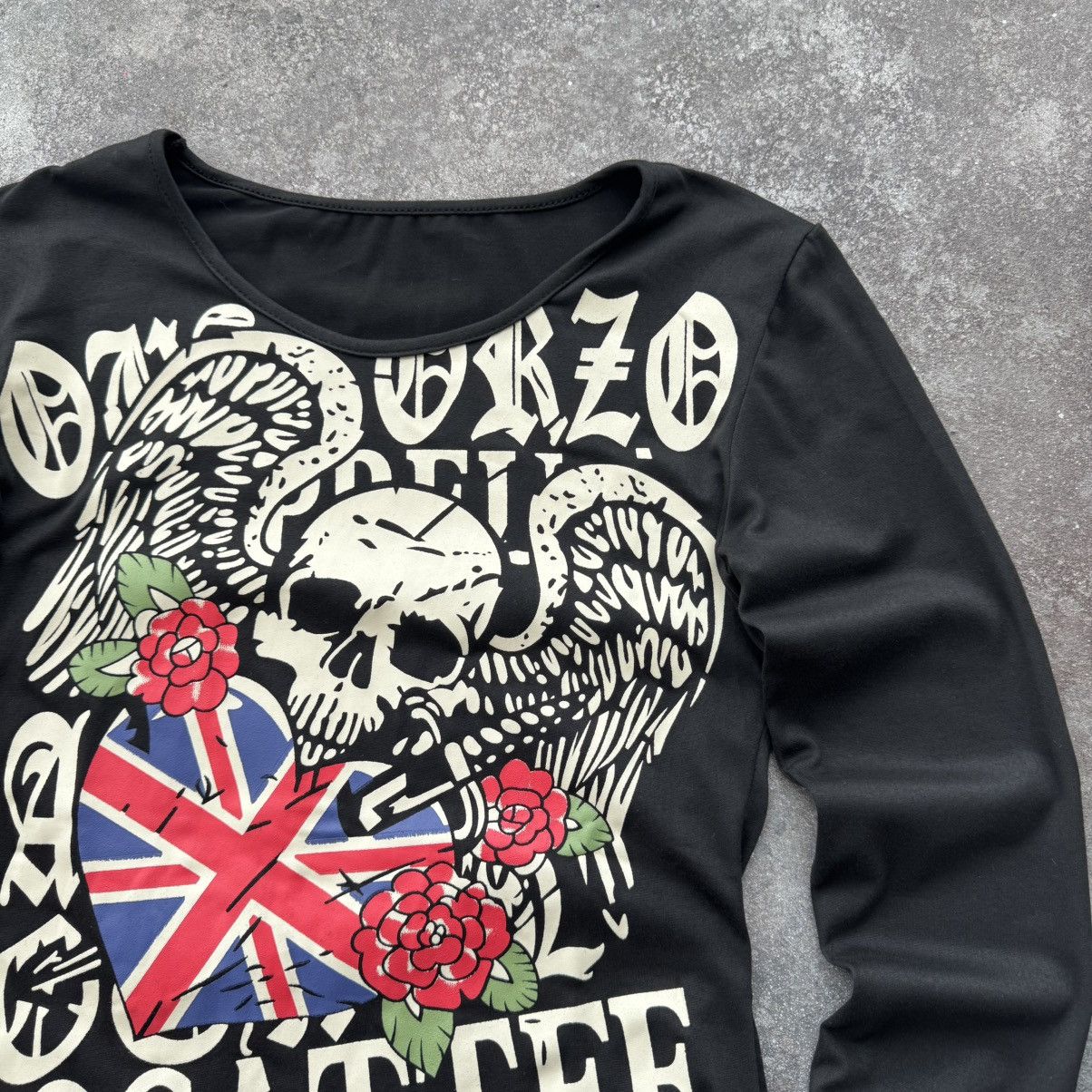 Hysteric Glamour Y2K Goth Punk Vintage Long Sleeve Top Size M / US 6-8 / IT 42-44 - 4 Thumbnail