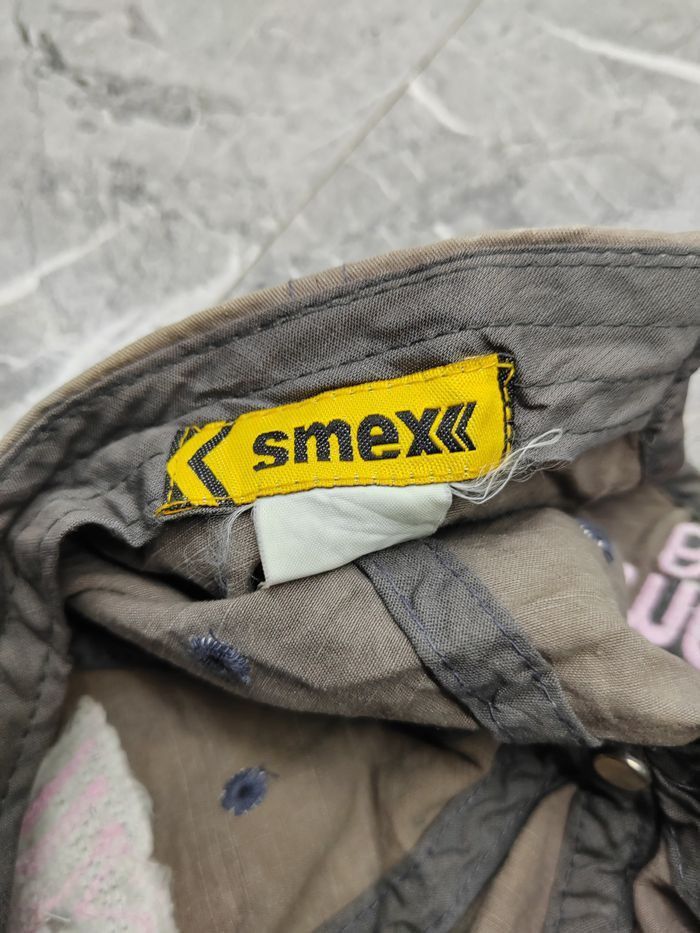 Japanese Brand Vintage Smex Distressed Style Cap Hat Size ONE SIZE - 5 Thumbnail