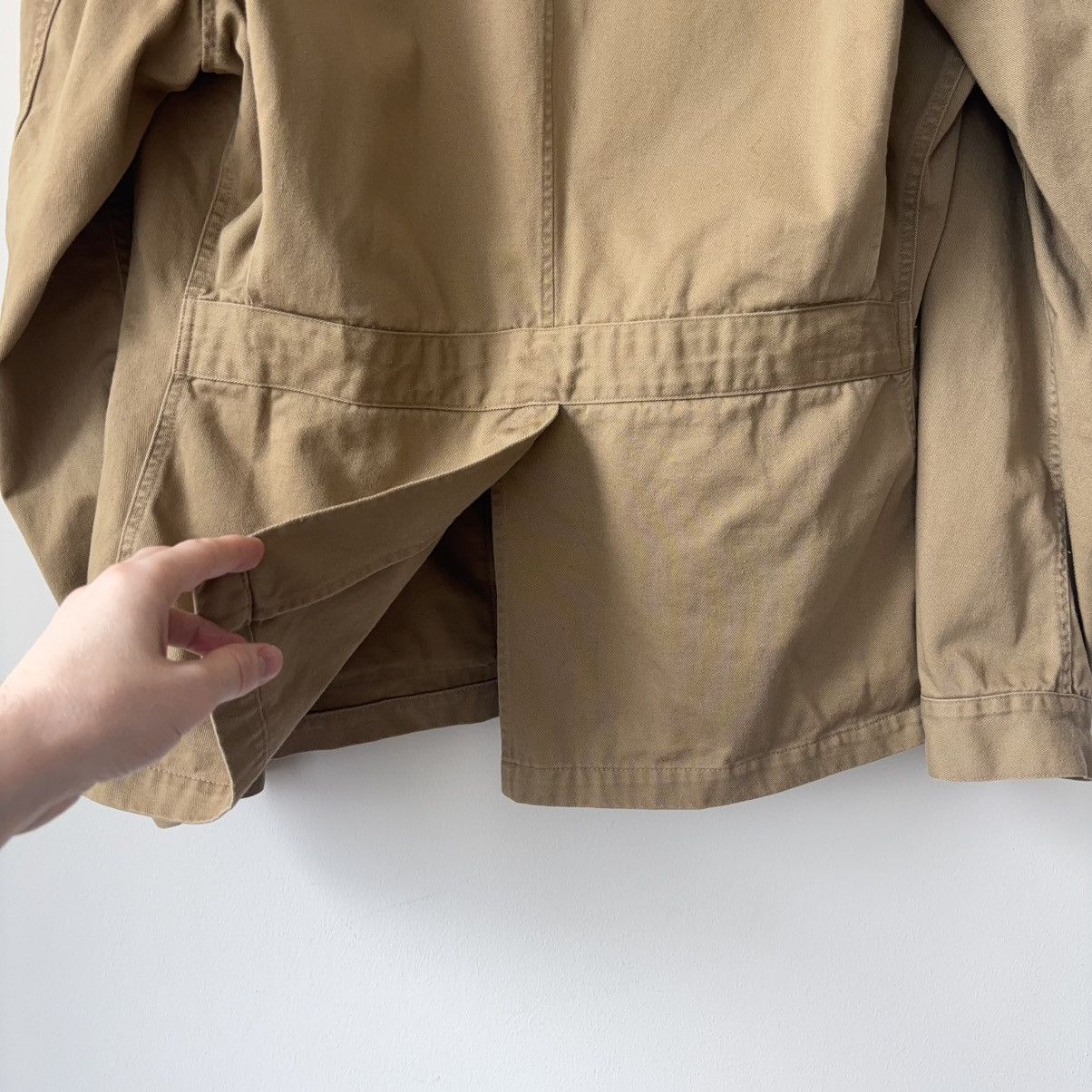 Polo Ralph Lauren Vintage Hunting Shooting Jacket Suede Leather Patch Gun Size US L / EU 52-54 / 3 - 12 Thumbnail
