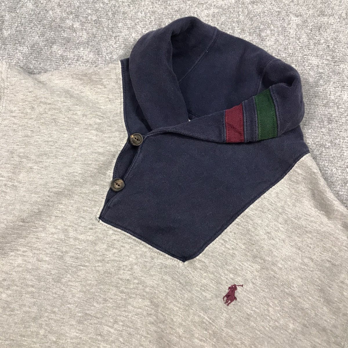 Polo Ralph Lauren × Vintage Polo By Ralph Lauren Gary sweatshirt Size US L / EU 52-54 / 3 - 10 Thumbnail