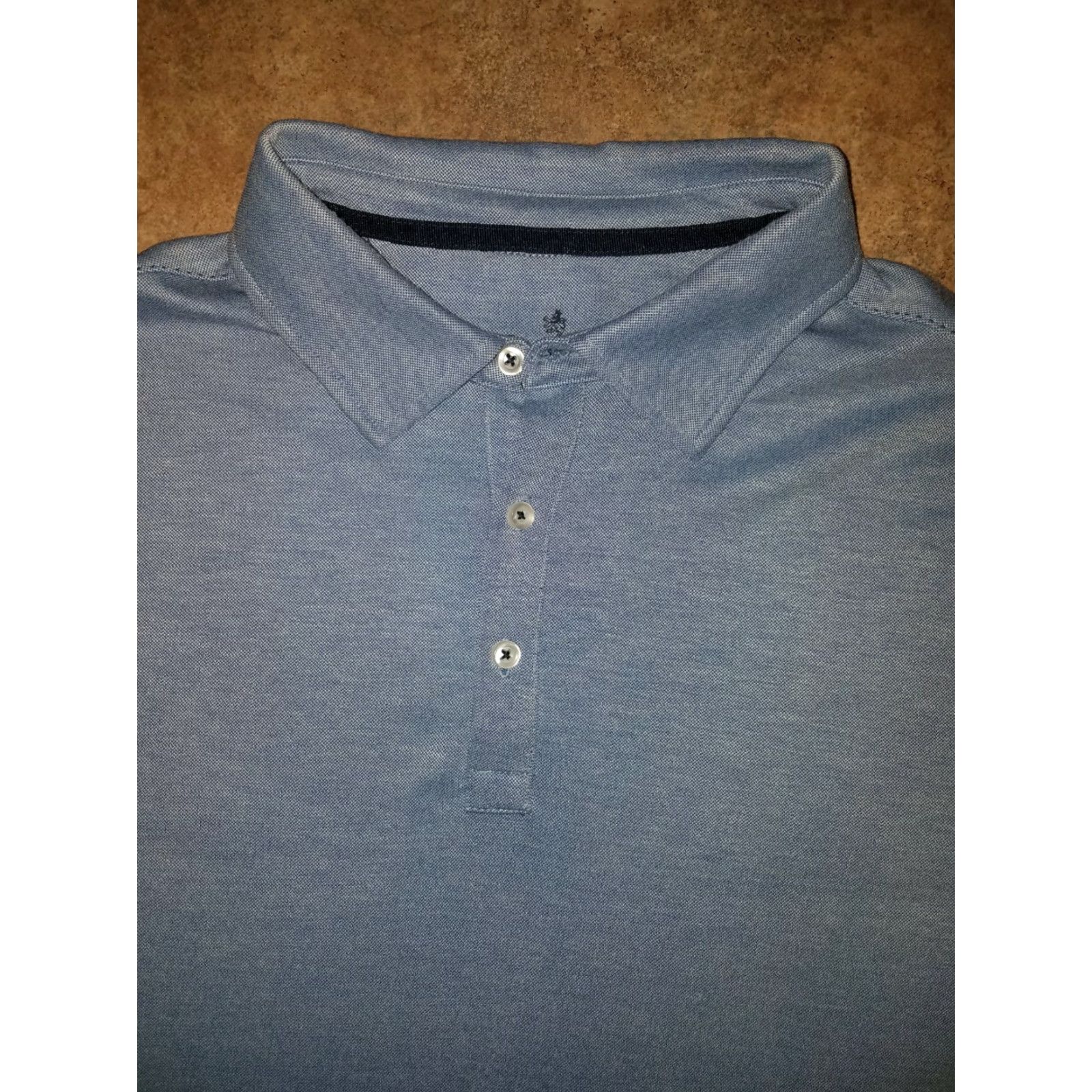 Nat Nast Nat Nast Luxury Originals Polo Short Sleeve Light Blue Golf Shirt Mens XXL Size US XXL / EU 58 / 5 - 2 Thumbnail
