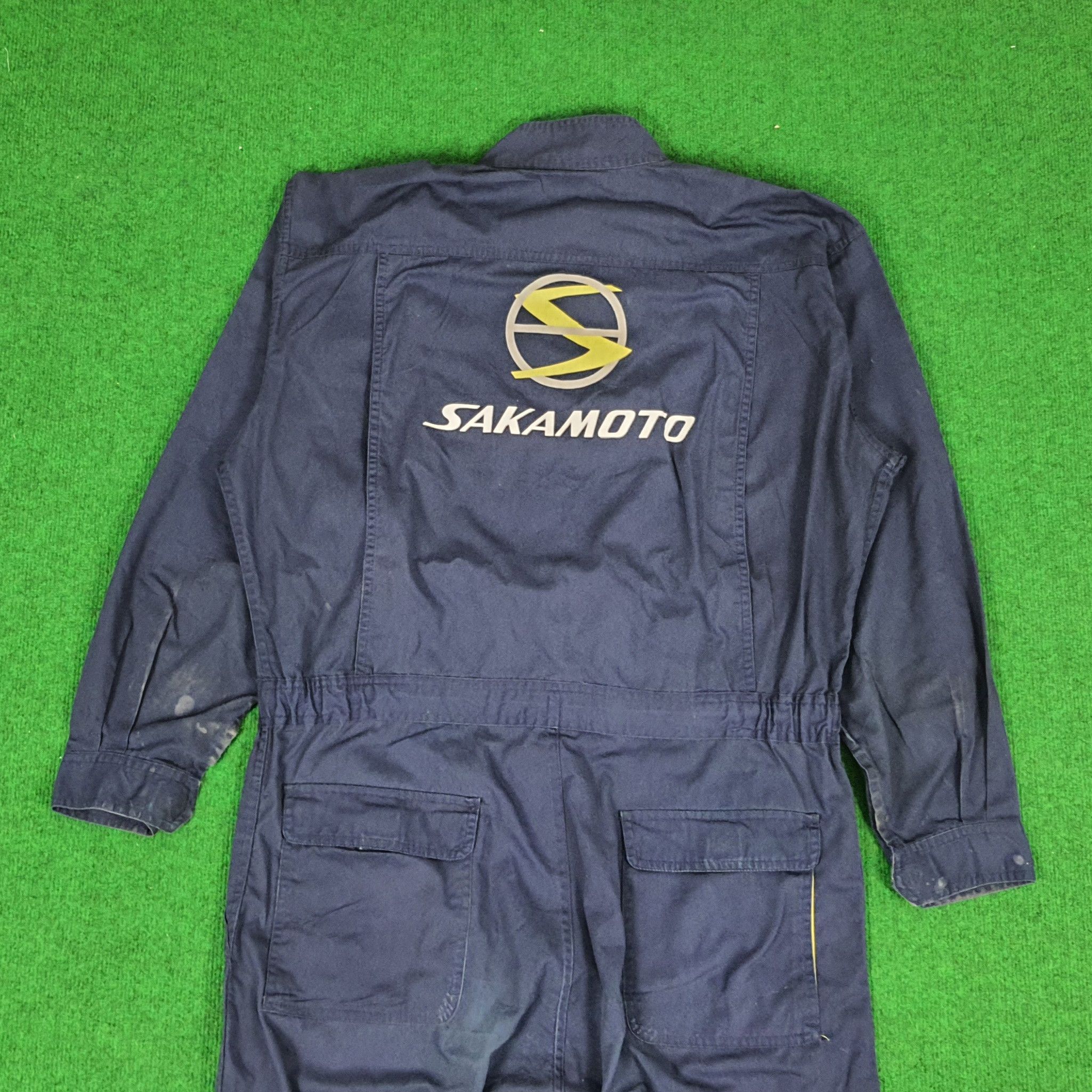 Japanese Brand Vintage Sakamoto Japanese Brand Worker Coverall Size US L / EU 52-54 / 3 - 2 Thumbnail