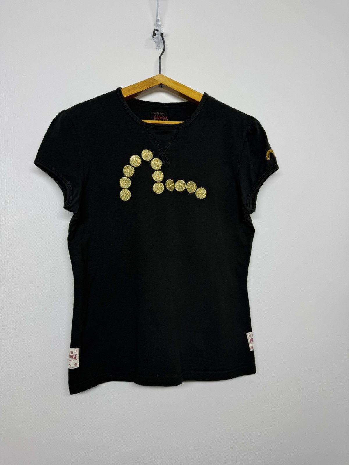 Evisu Vintage Y2k Evisu Big Logo T-Shirt Size L / US 10 / IT 46 - 4 Thumbnail