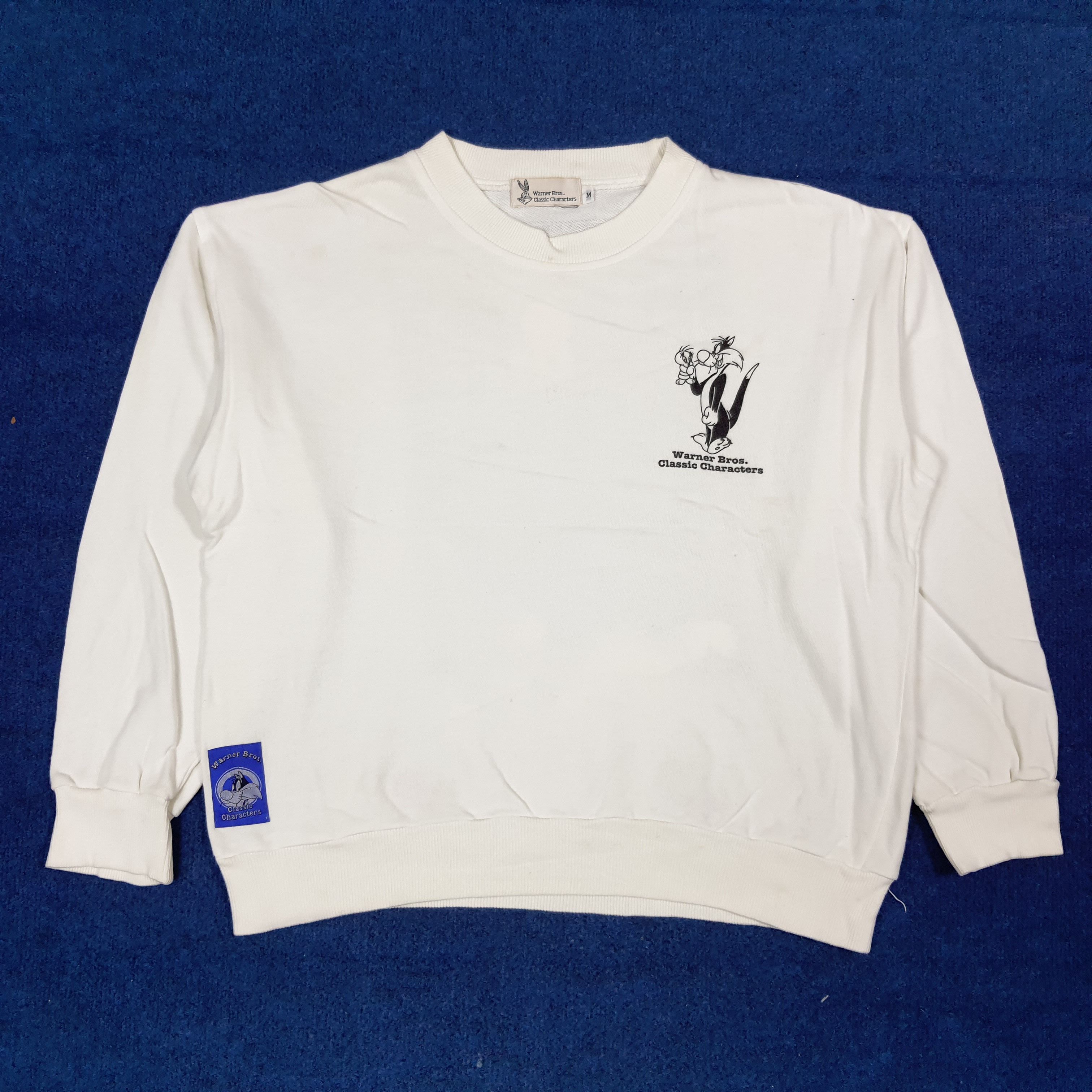 Warner Bros Vintage Warner Bros Looney Tunes Sweatshirt C268N1 Size US L / EU 52-54 / 3 - 3 Thumbnail