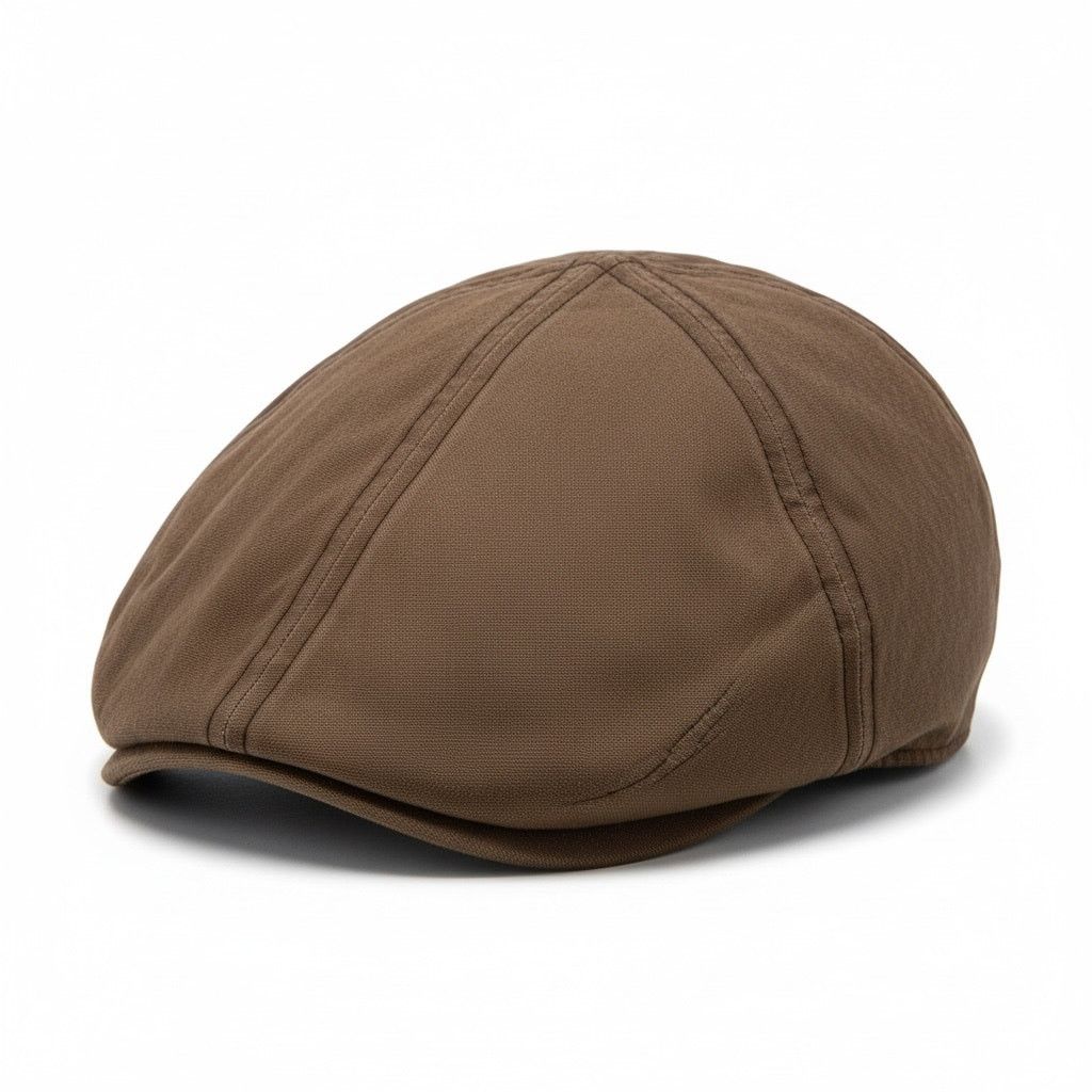 Crown Cap Vintage Crown Co. Brown Cabbie Newsboy Hat Men's Women's S/M Size ONE SIZE - 1 Thumbnail