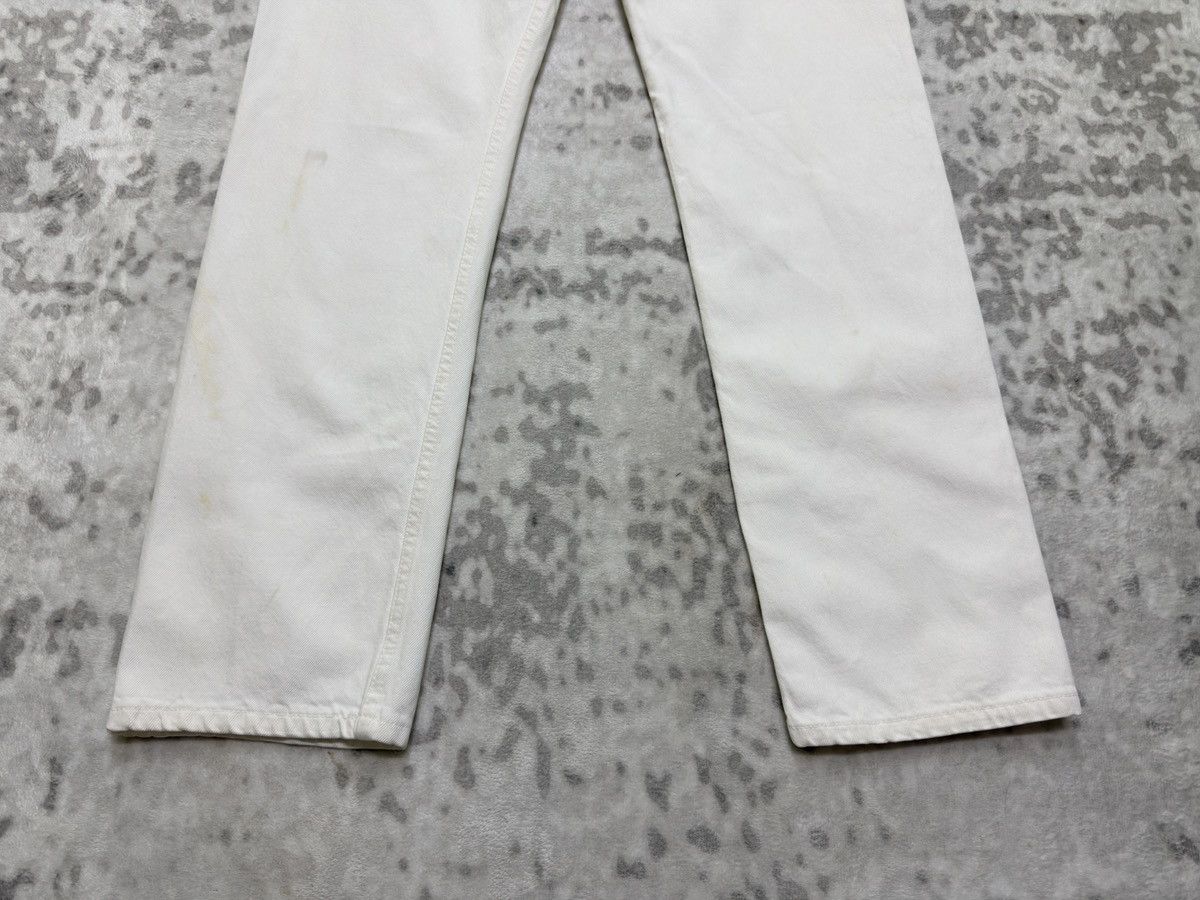 Levi's Levi’s 501 Original White Straight Leg Button Fly Denim Size US 31 - 13 Thumbnail