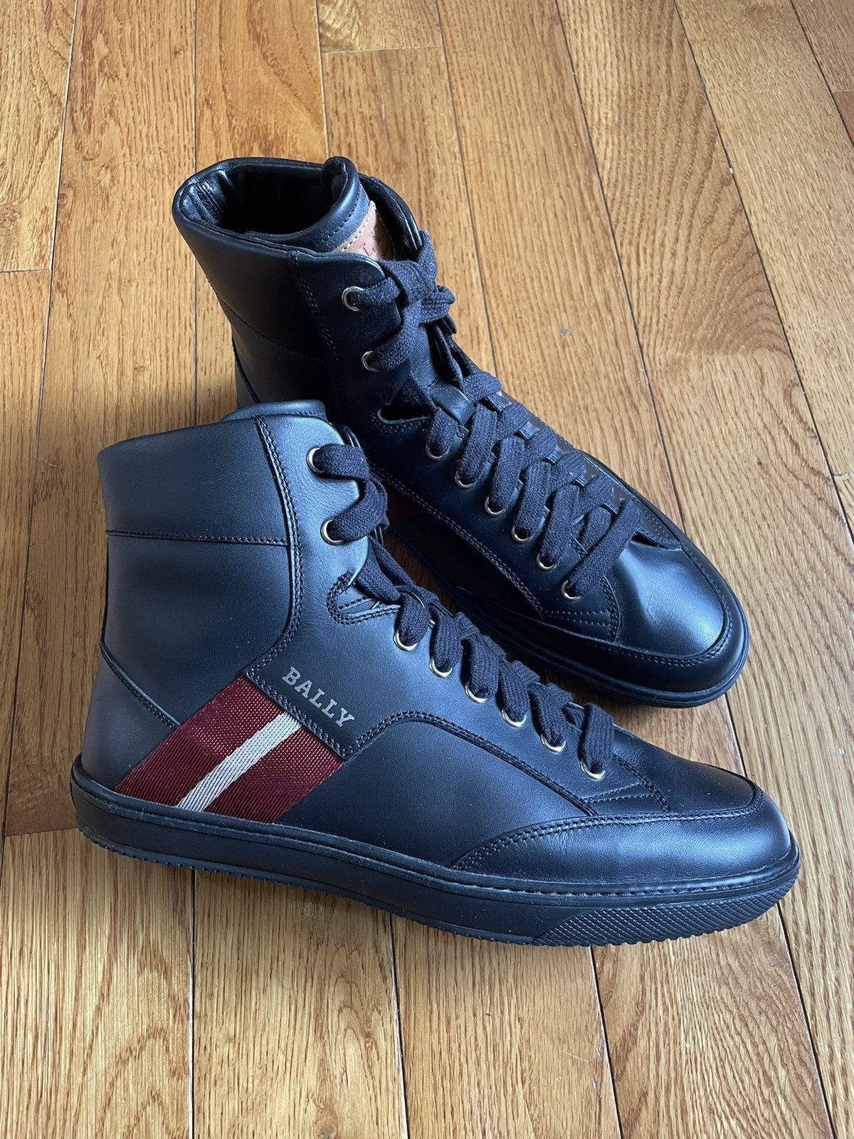 Bally Men’s Bally High Tops Size US 7.5 / EU 40-41 - 1 Thumbnail