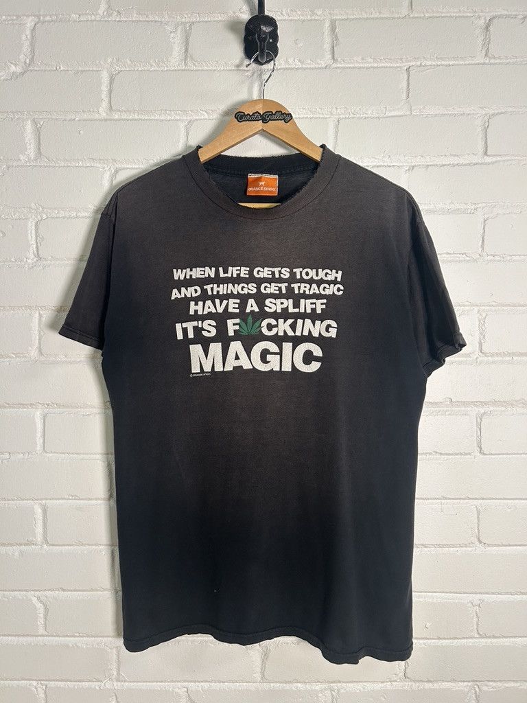 Vintage Vintage When Life Gets tough Have A Spliff Parody Promo L Size US L / EU 52-54 / 3 - 1 Thumbnail