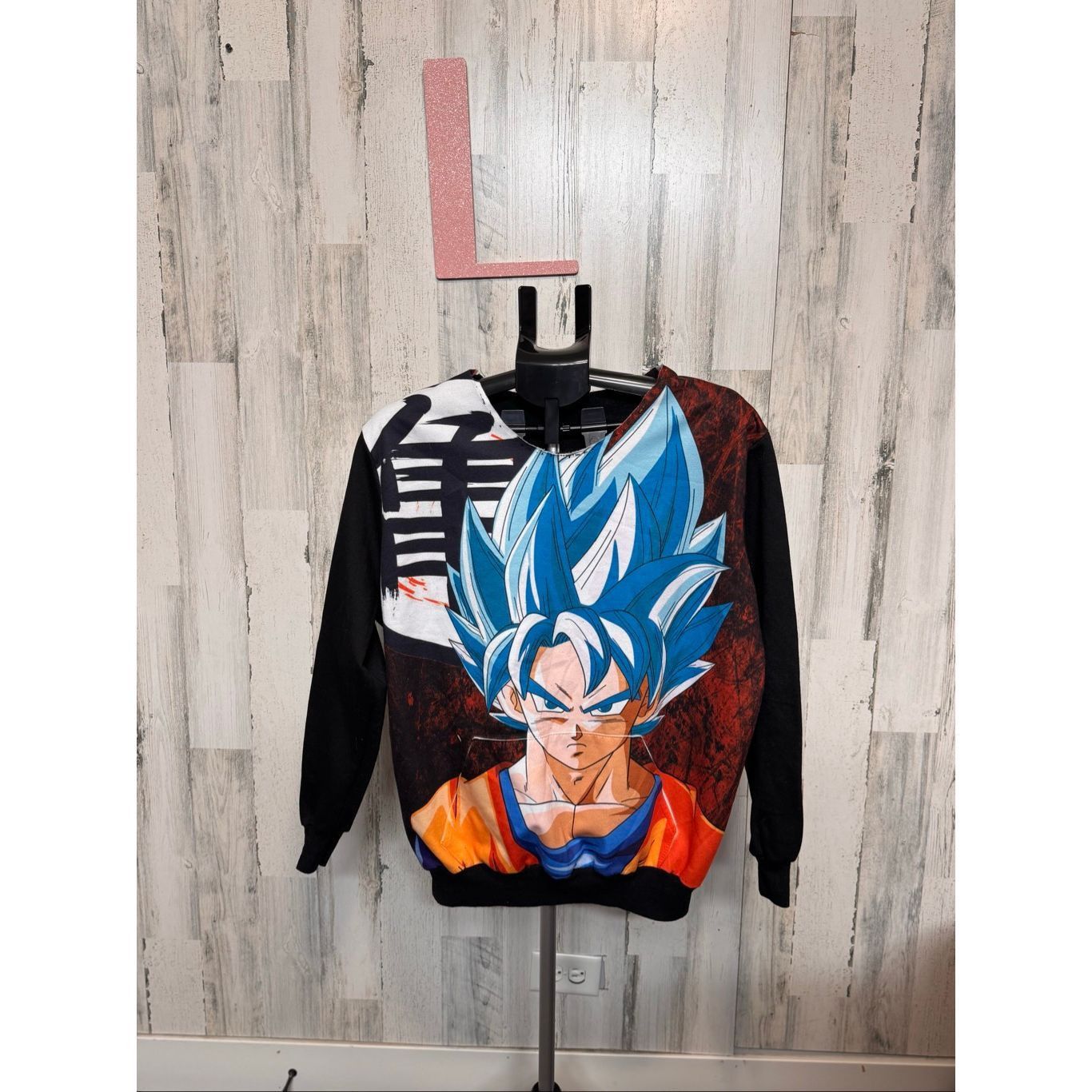 Other Dragon Ball Z Goku Super Saiyan Blue Graphic Sweatshirt Blac Size US L / EU 52-54 / 3 - 2 Thumbnail