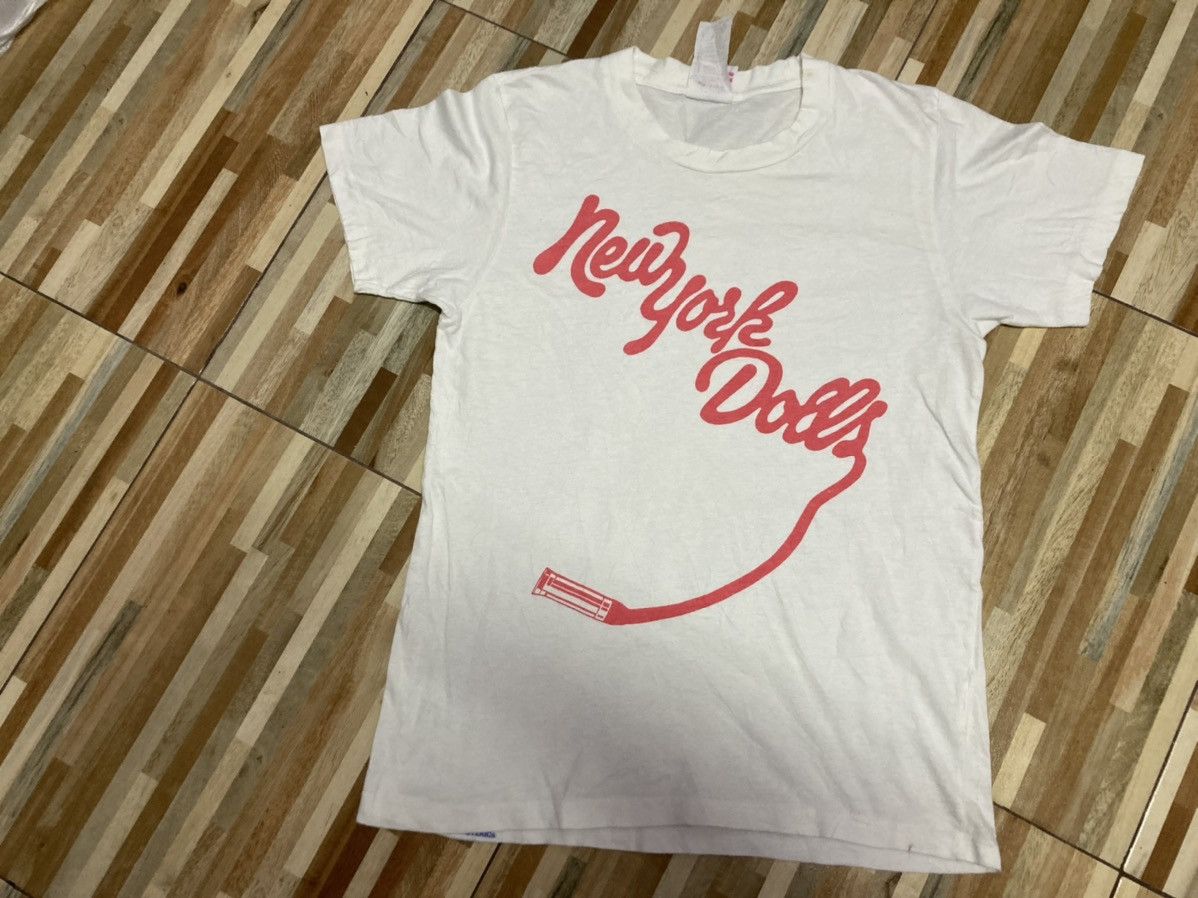 Band Tees × Designer × Hysteric Glamour Rare NewYork Dolls x Hysteric’s Glamour’s Size US M / EU 48-50 / 2 - 1 Thumbnail