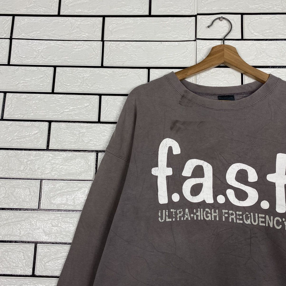 Japanese Brand Real Words Fast Big Logo Sweatshirt Issey Miyake Size US L / EU 52-54 / 3 - 8 Thumbnail