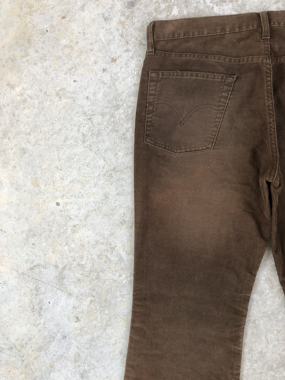 If Six Was Nine Levis 517 Flared Jeans Bootcut Corduroy Jeans Size US 33 - 9 Thumbnail