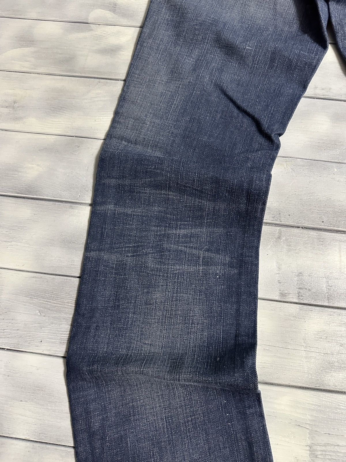 Dolce & Gabbana Rare Luxury Jeans Dolce&Gabbana Slimmy Leather Logo Size 26 Size 26" / US 2 / IT 38 - 3 Thumbnail