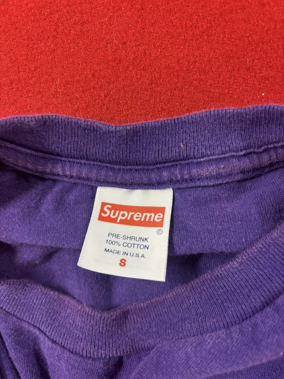 Supreme Supreme FW23 Purple Camo Box Logo Tee Size US S / EU 44-46 / 1 - 5 Thumbnail
